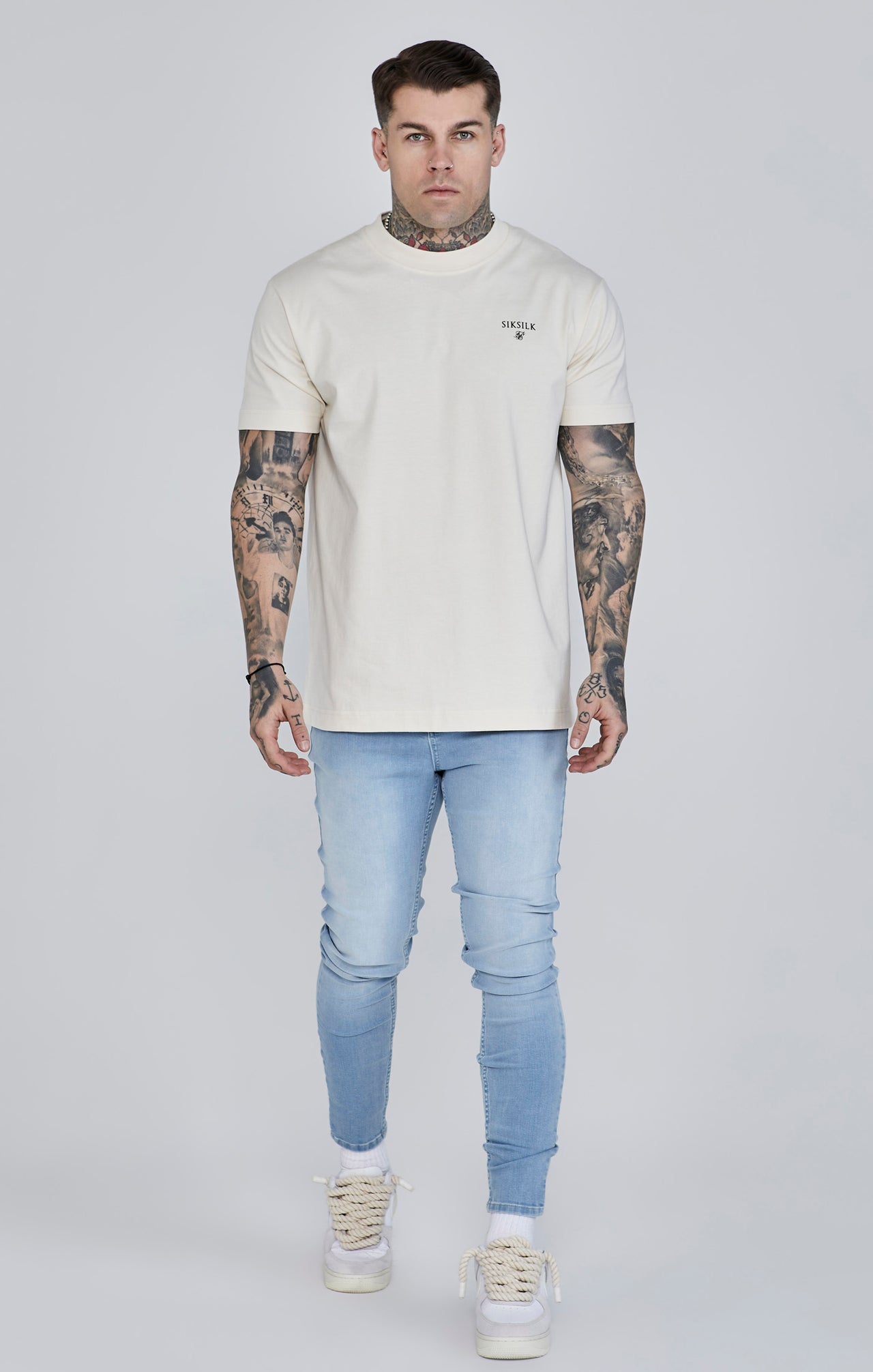 Jeans skinny en bleu Jeans SikSilk