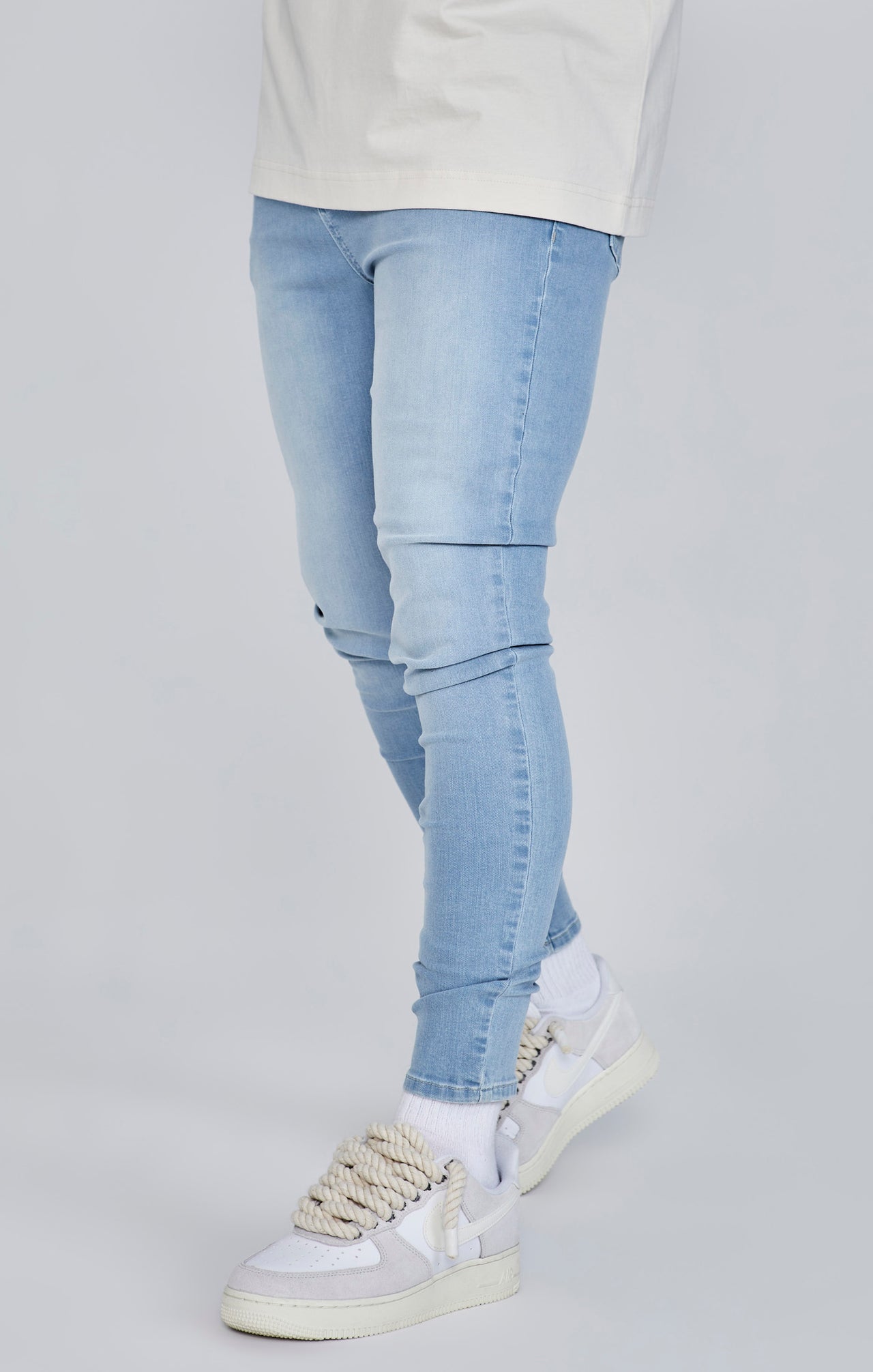 Jeans skinny en bleu Jeans SikSilk