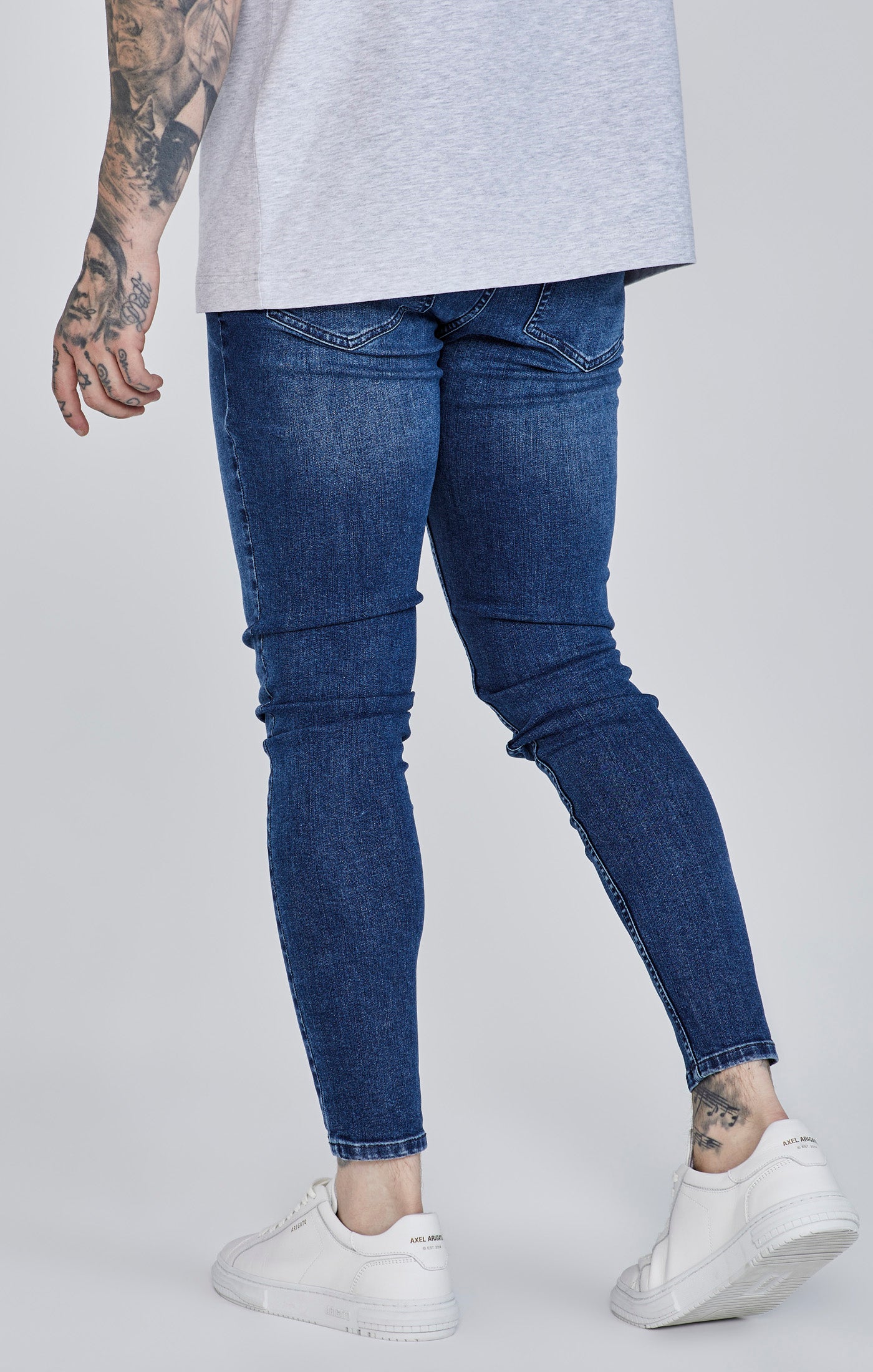 Jeans skinny en bleu Jeans SikSilk