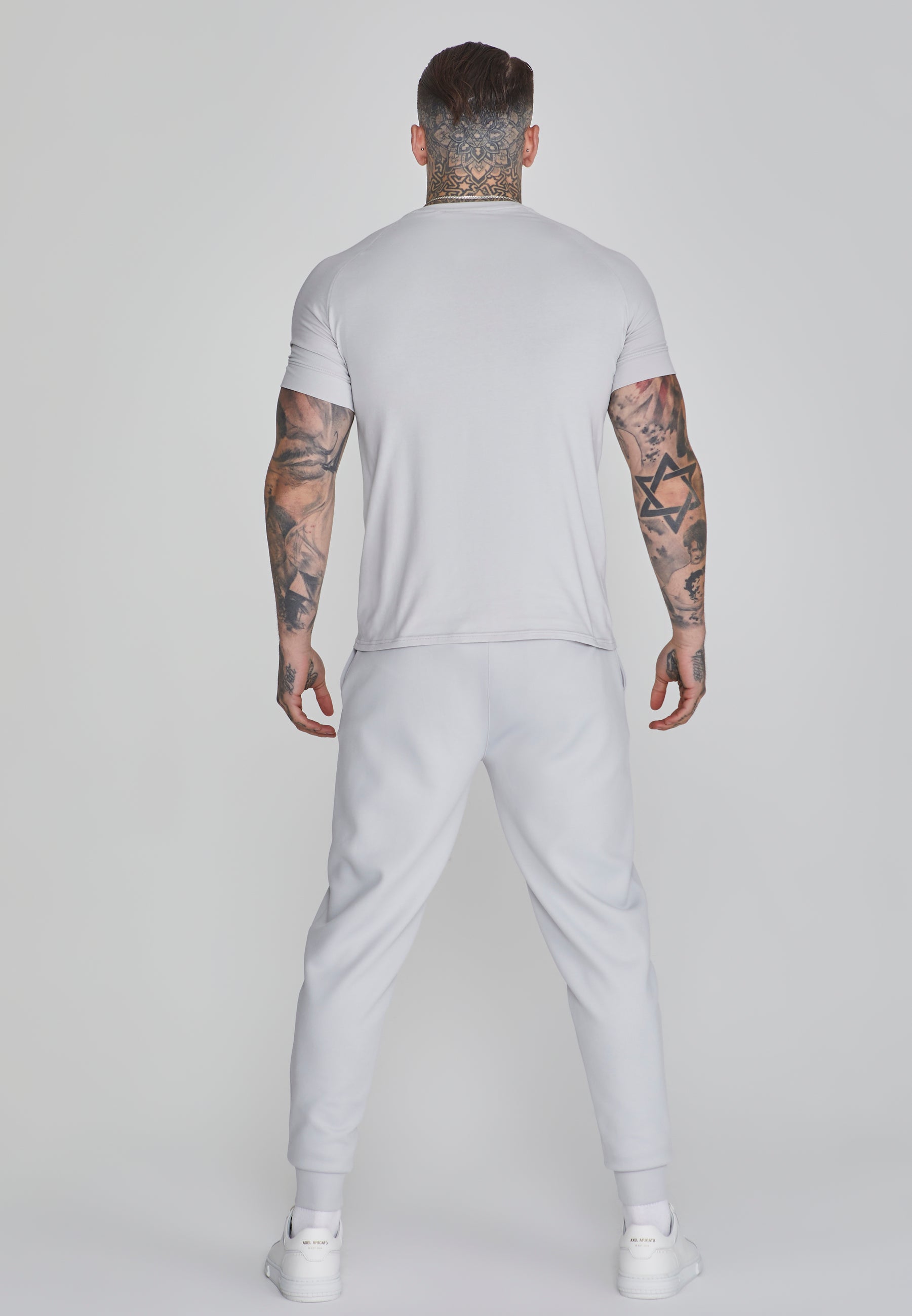 T-shirt Smart en gris clair T-shirts SikSilk
