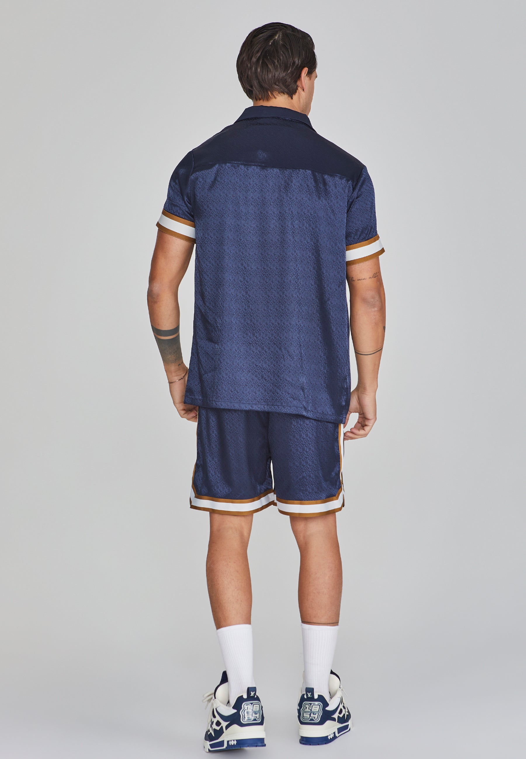 Short Resort en Navy Short SikSilk