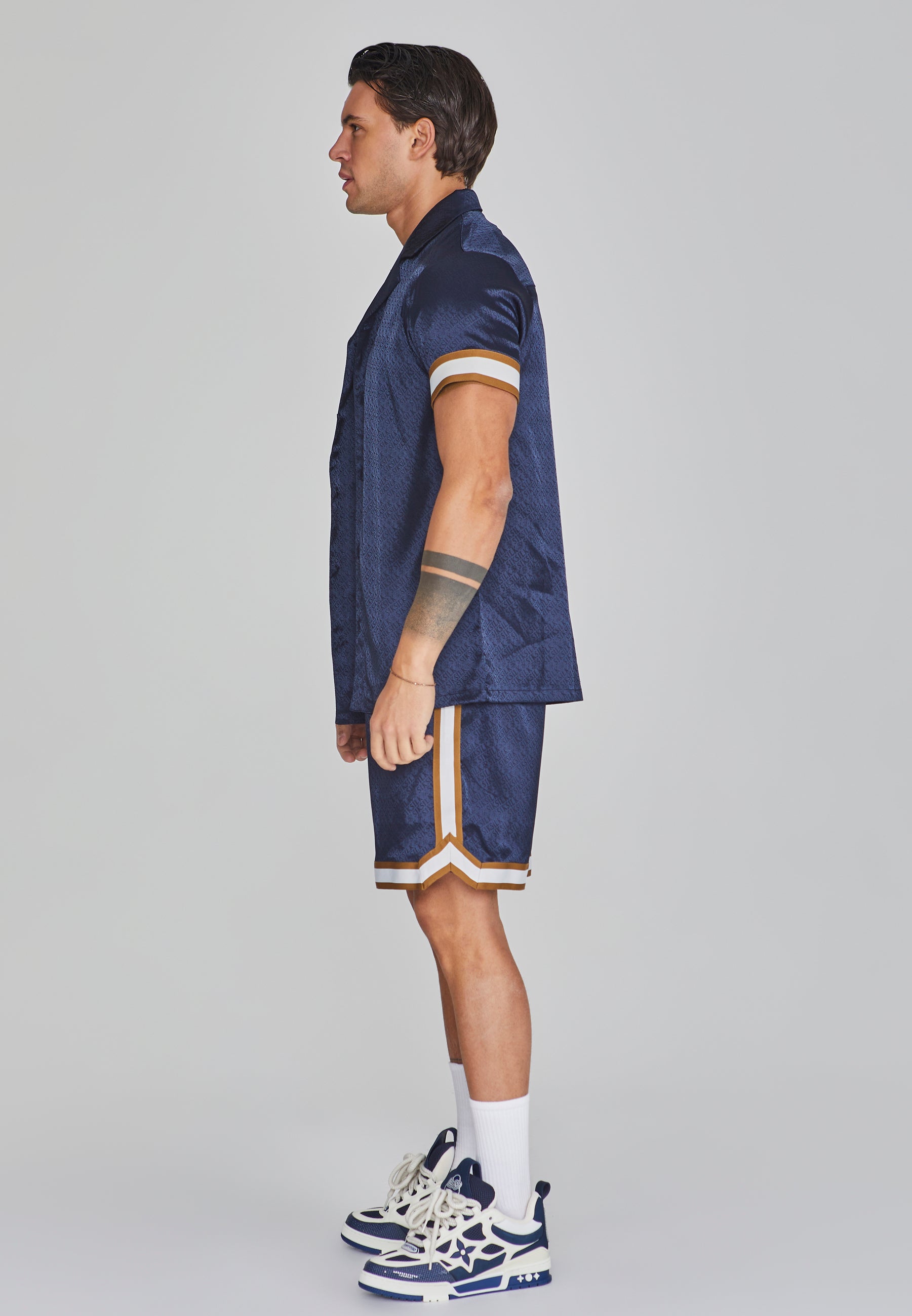 Short Resort en Navy Short SikSilk
