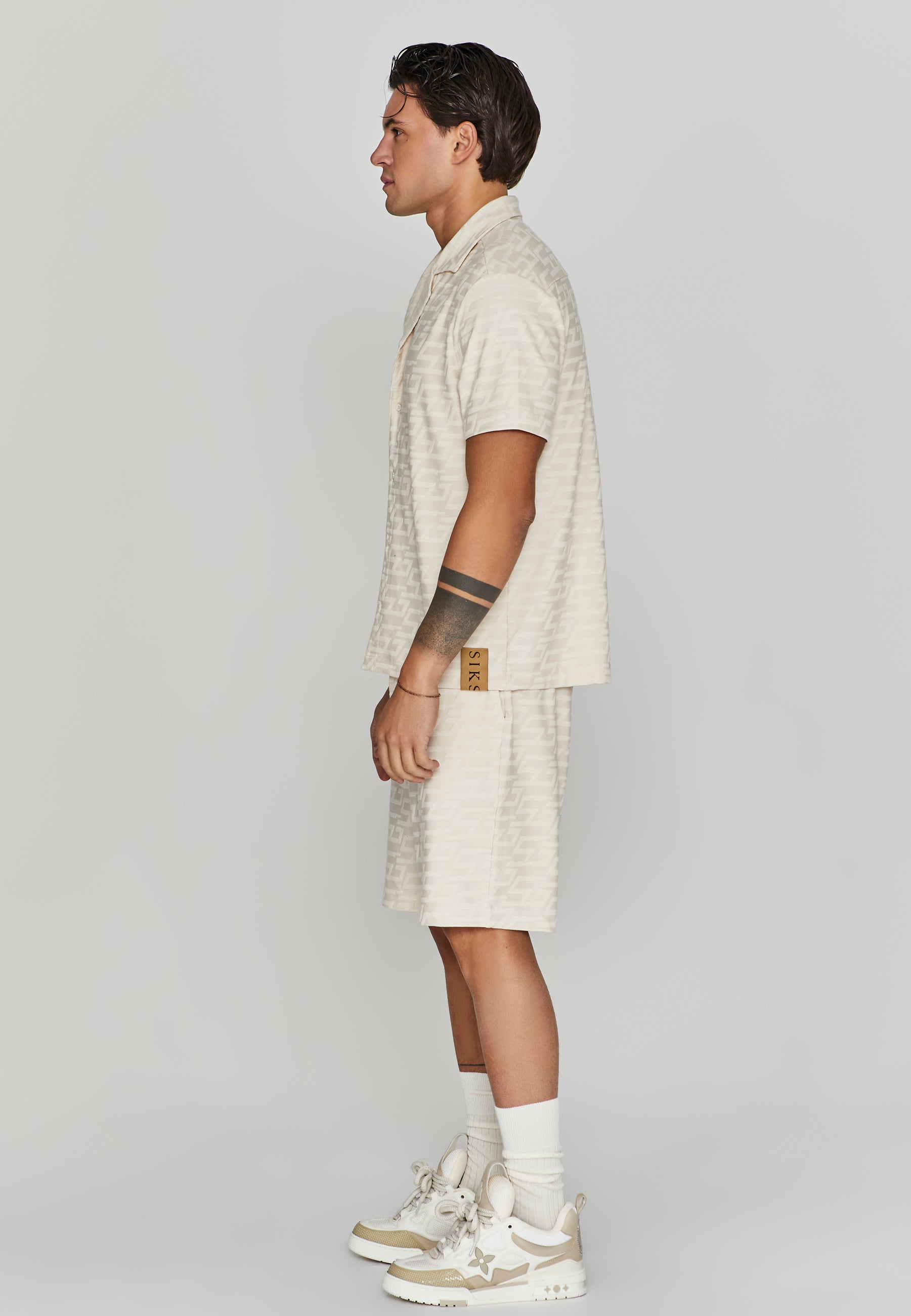 Short de serviette en écru Short SikSilk