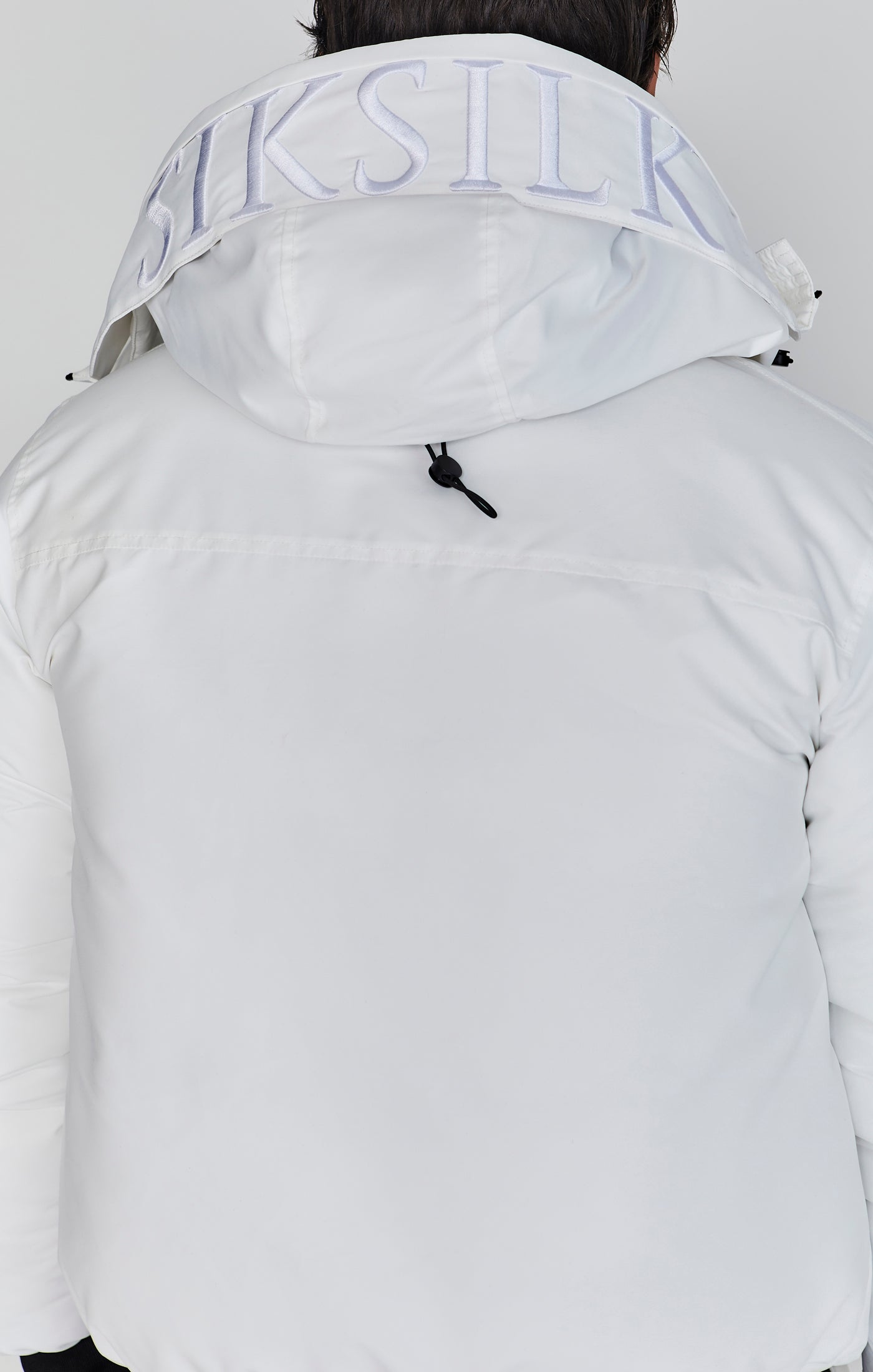 Bomber Jacket à Blanc Vestes SikSilk