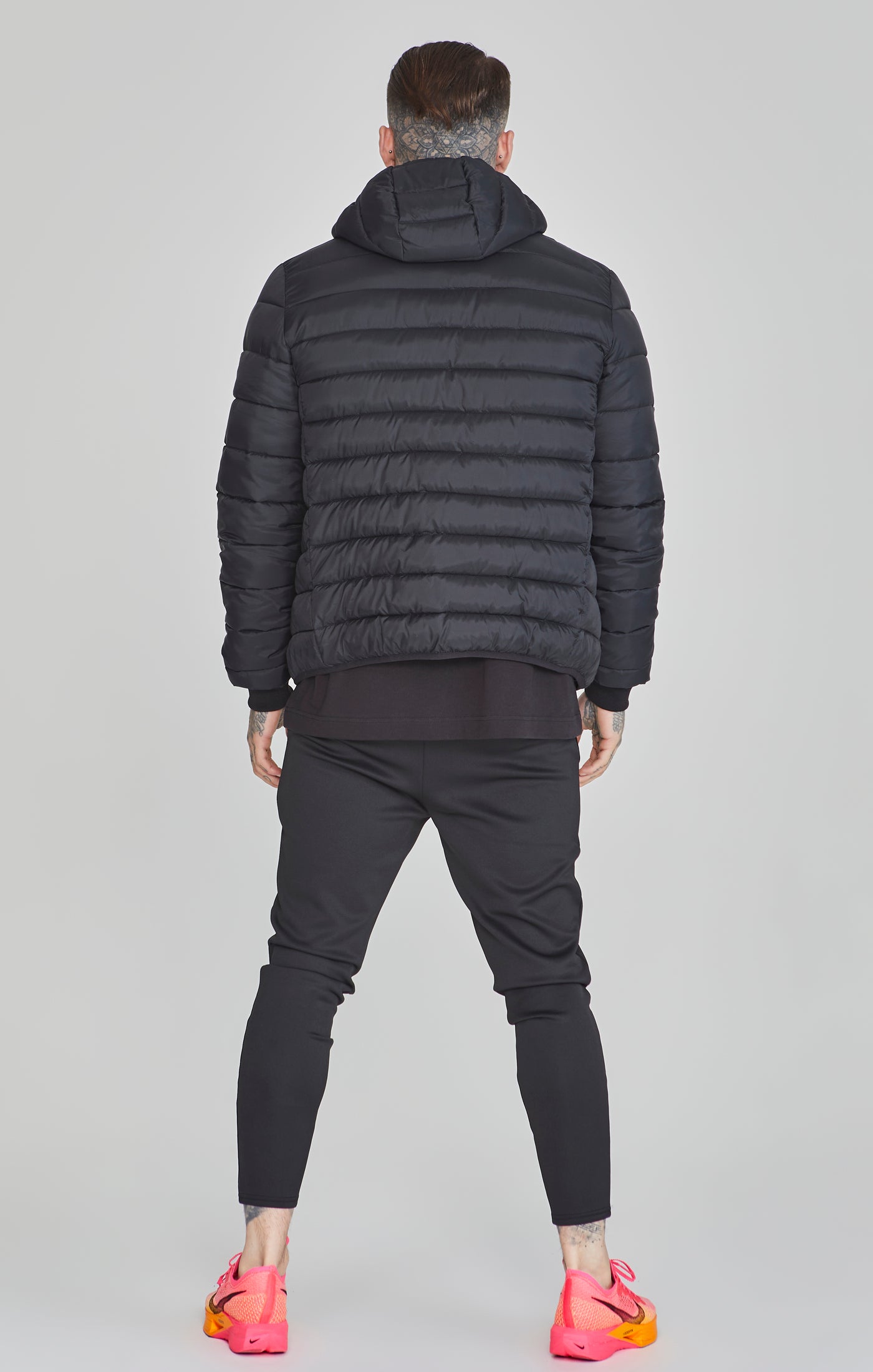 Bubble Jacket in Black Vestes SikSilk