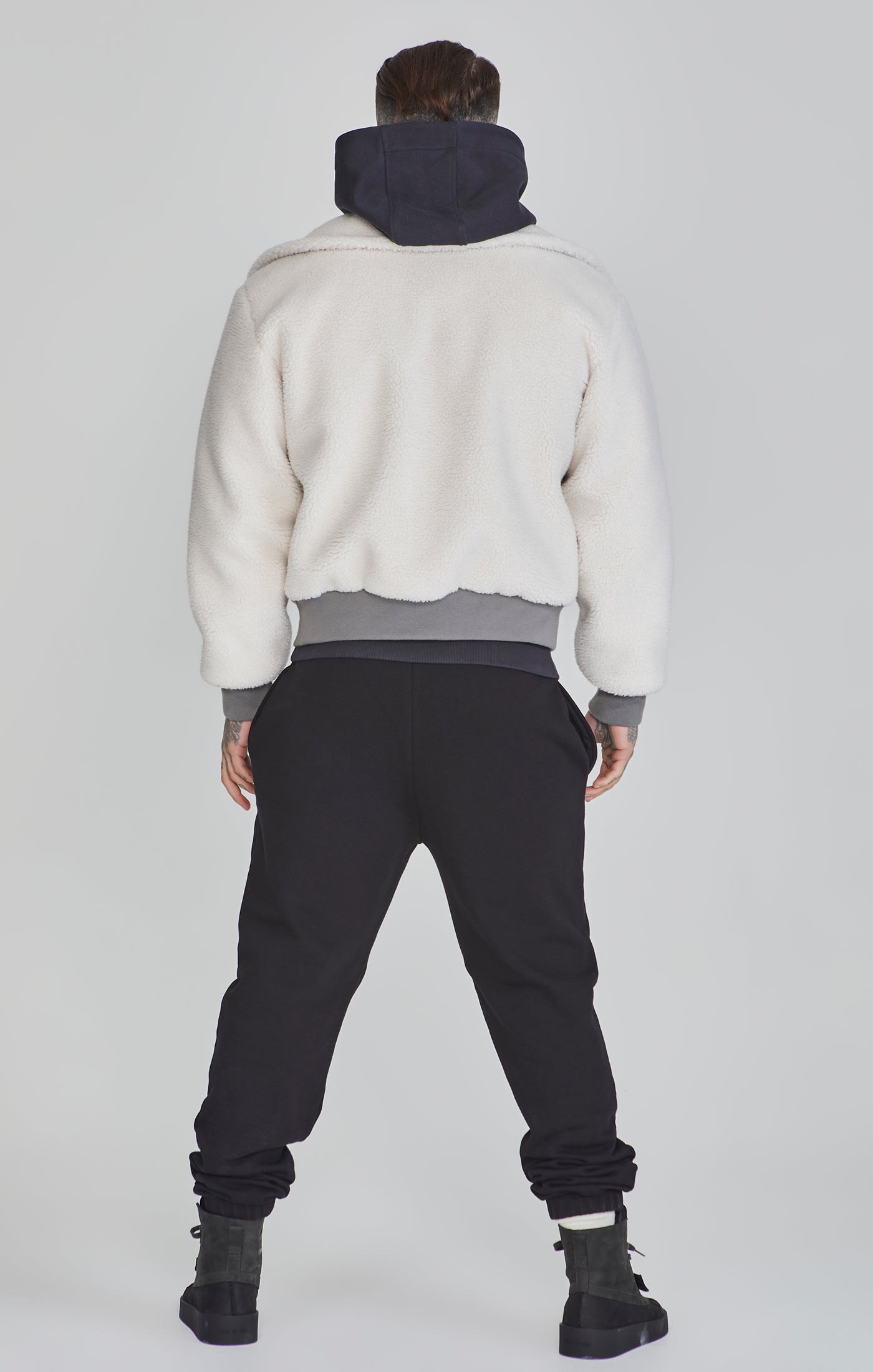 Bomber Jacket in Ecru Vestes SikSilk