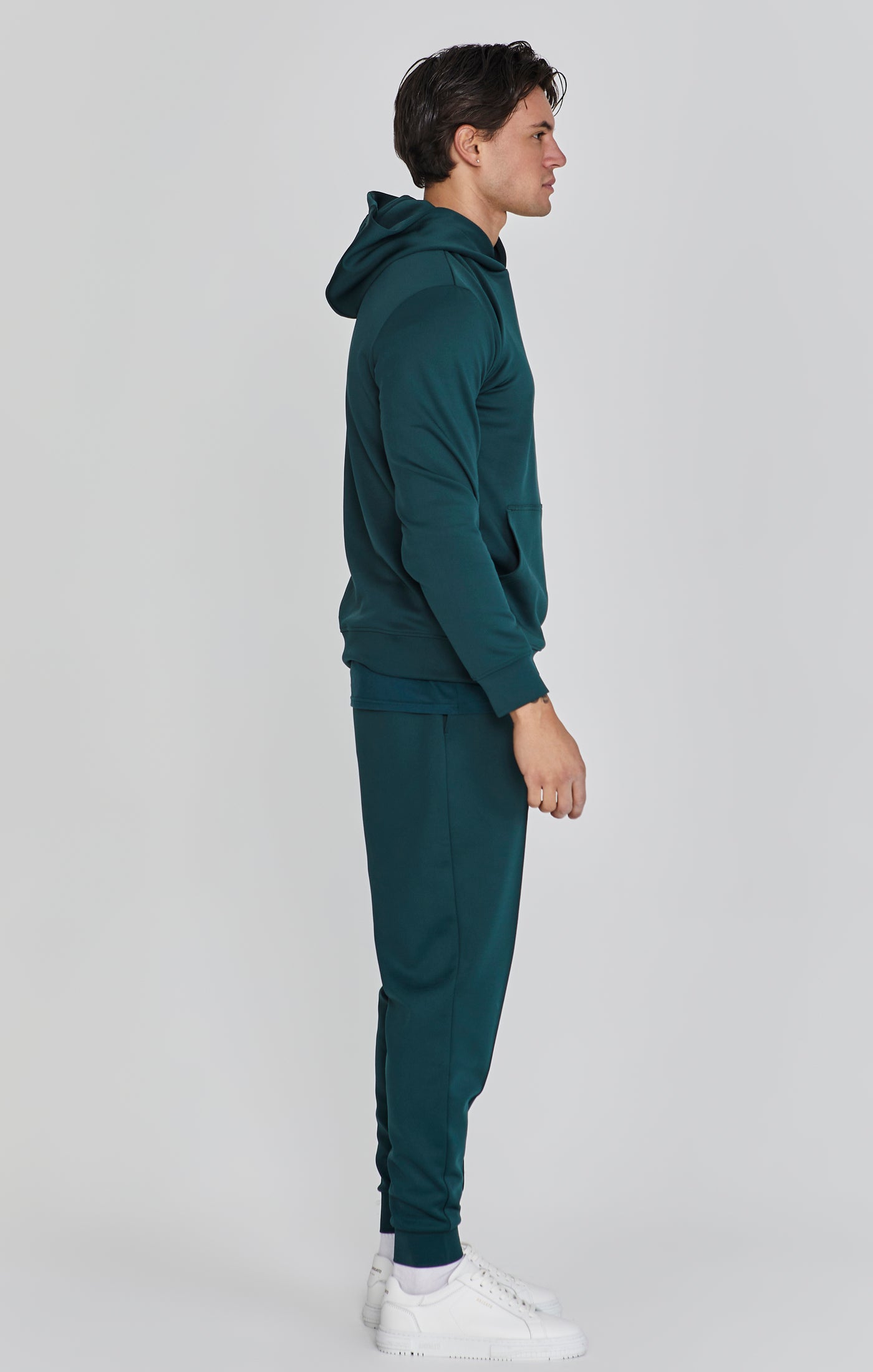 Smart Hoodie in Green Sweat à capuche SikSilk