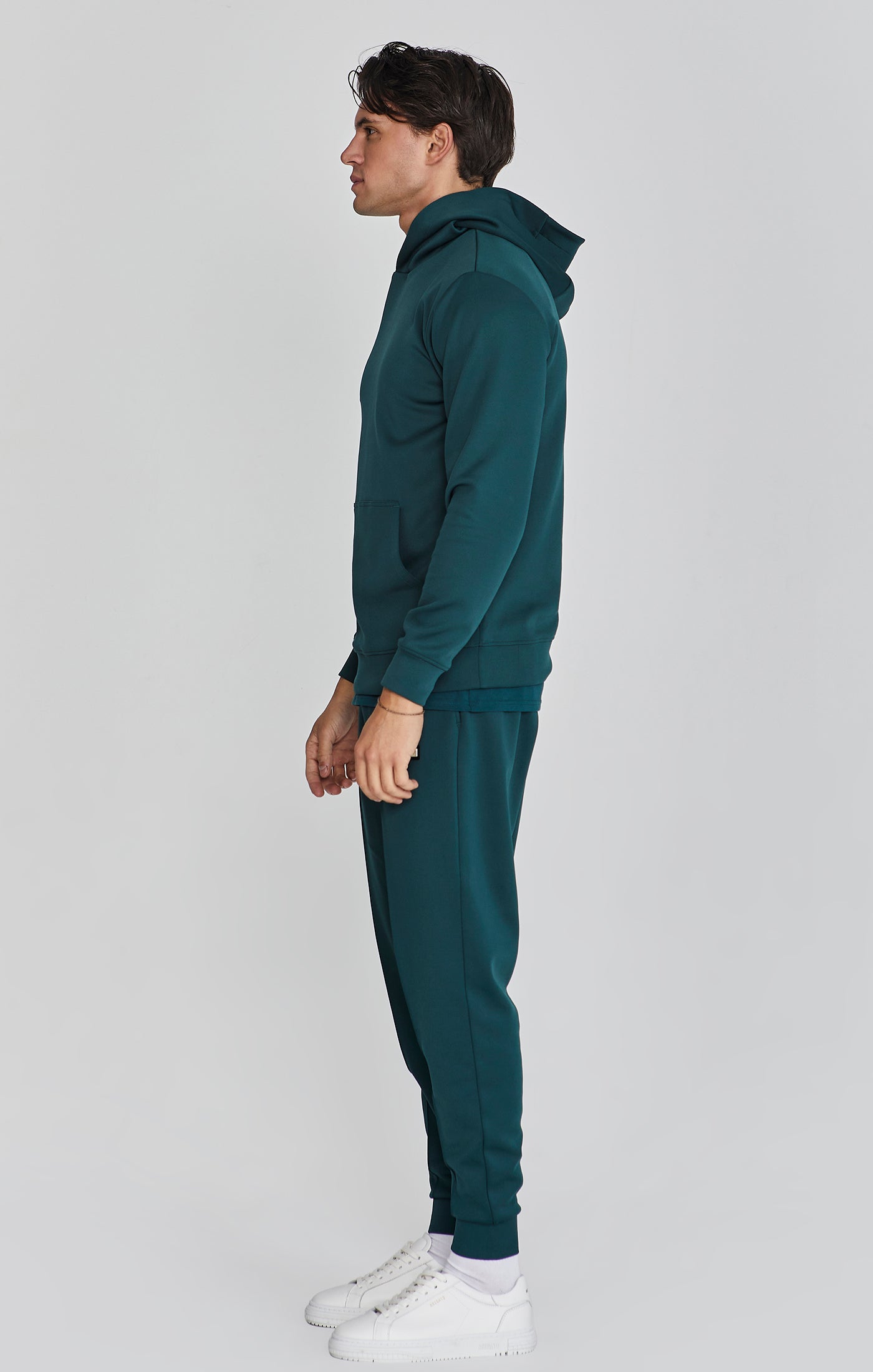 Smart Hoodie in Green Sweat à capuche SikSilk