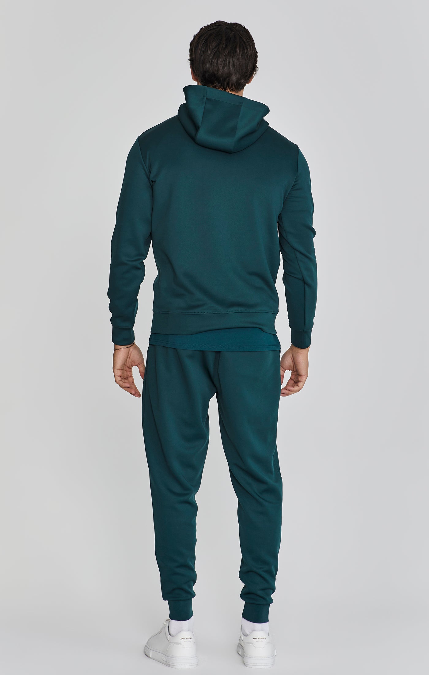 Smart Hoodie in Green Sweat à capuche SikSilk