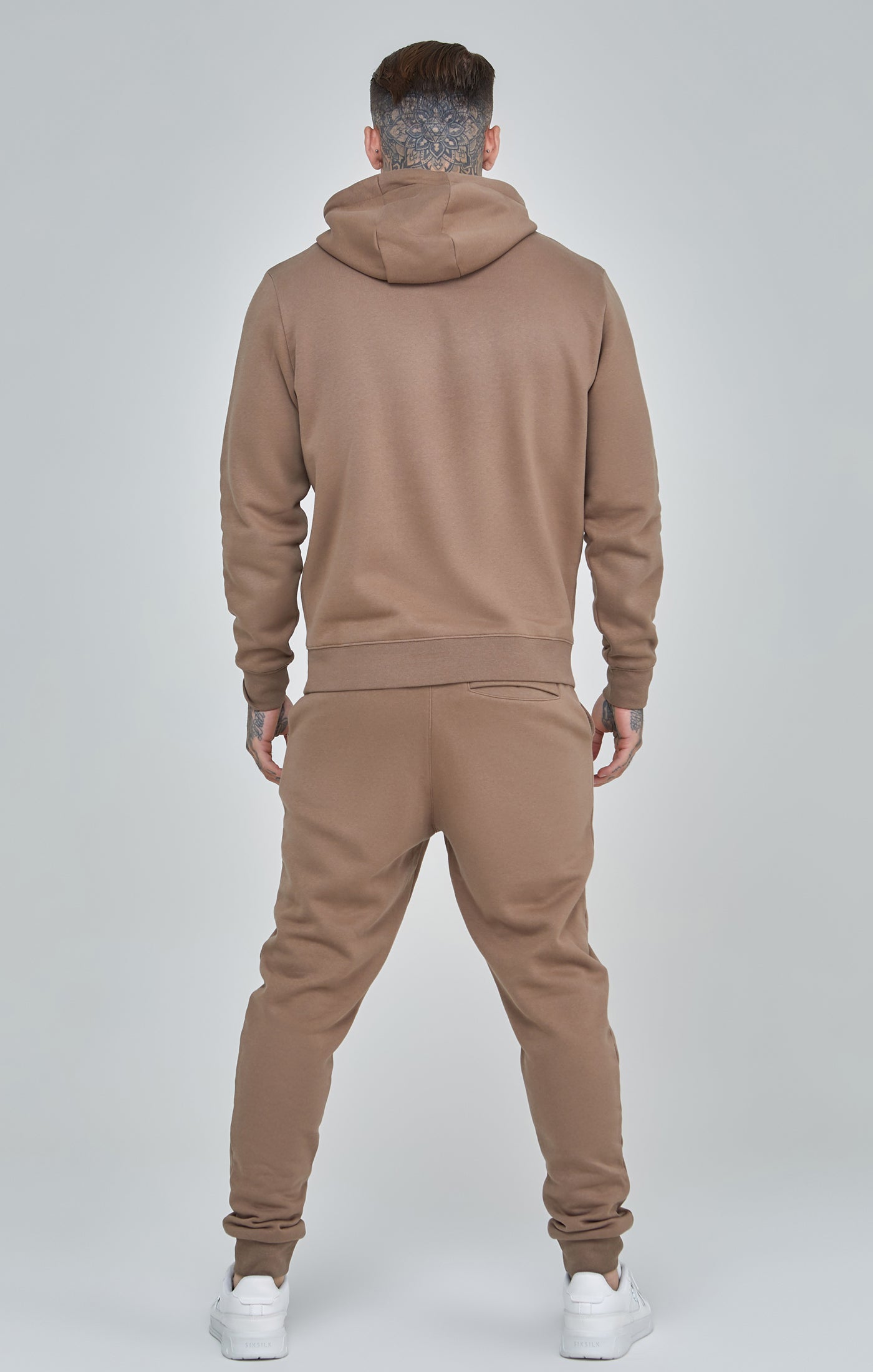 Essentials Joggers in Brown Pantalon SikSilk
