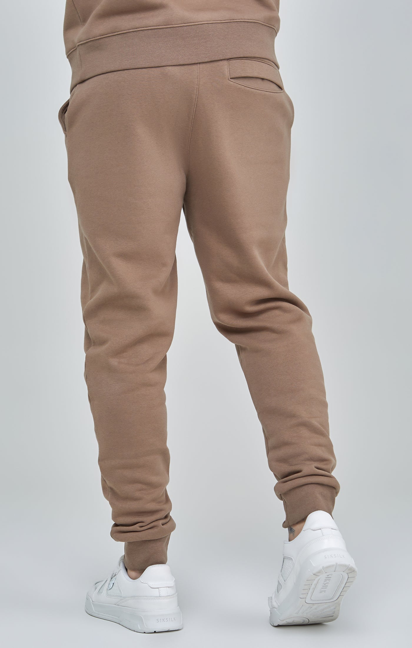 Essentials Joggers in Brown Pantalon SikSilk