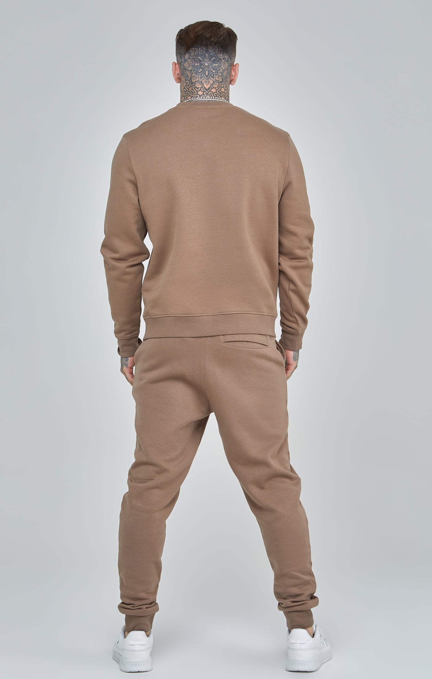 Sweat Essentials in Brown Sweatshirts SikSilk