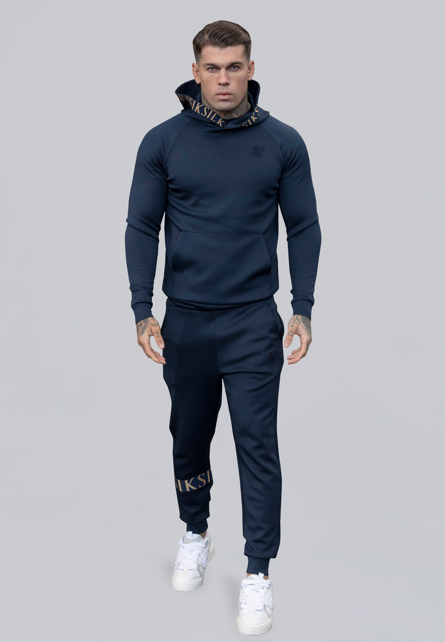 Dynamic Joggers in Navy Pantalon SikSilk