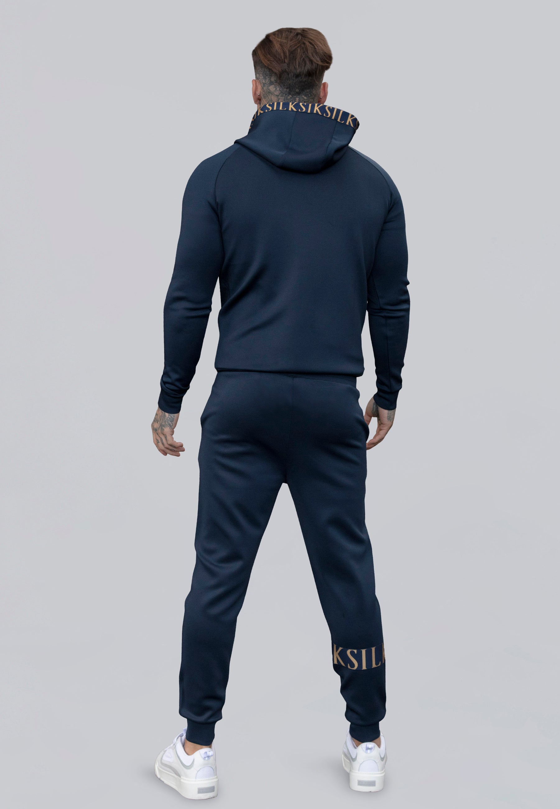 Dynamic Joggers in Navy Pantalon SikSilk