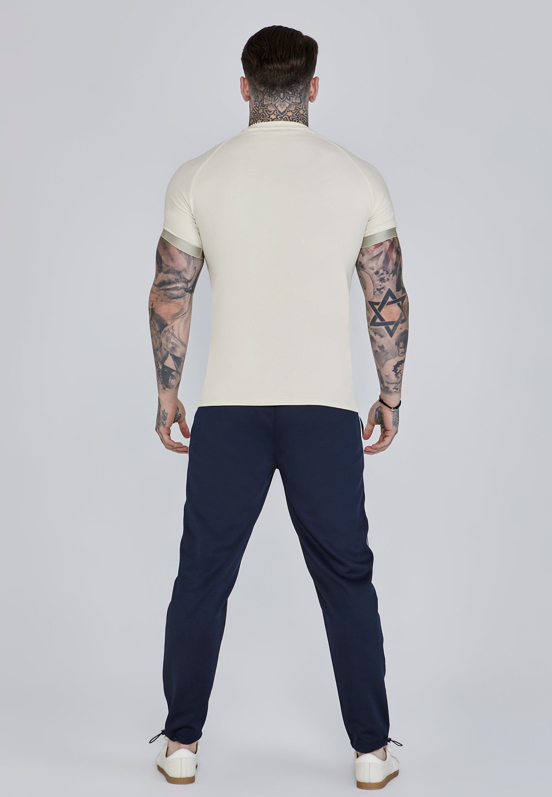 Tech T-shirt écru T-shirts SikSilk