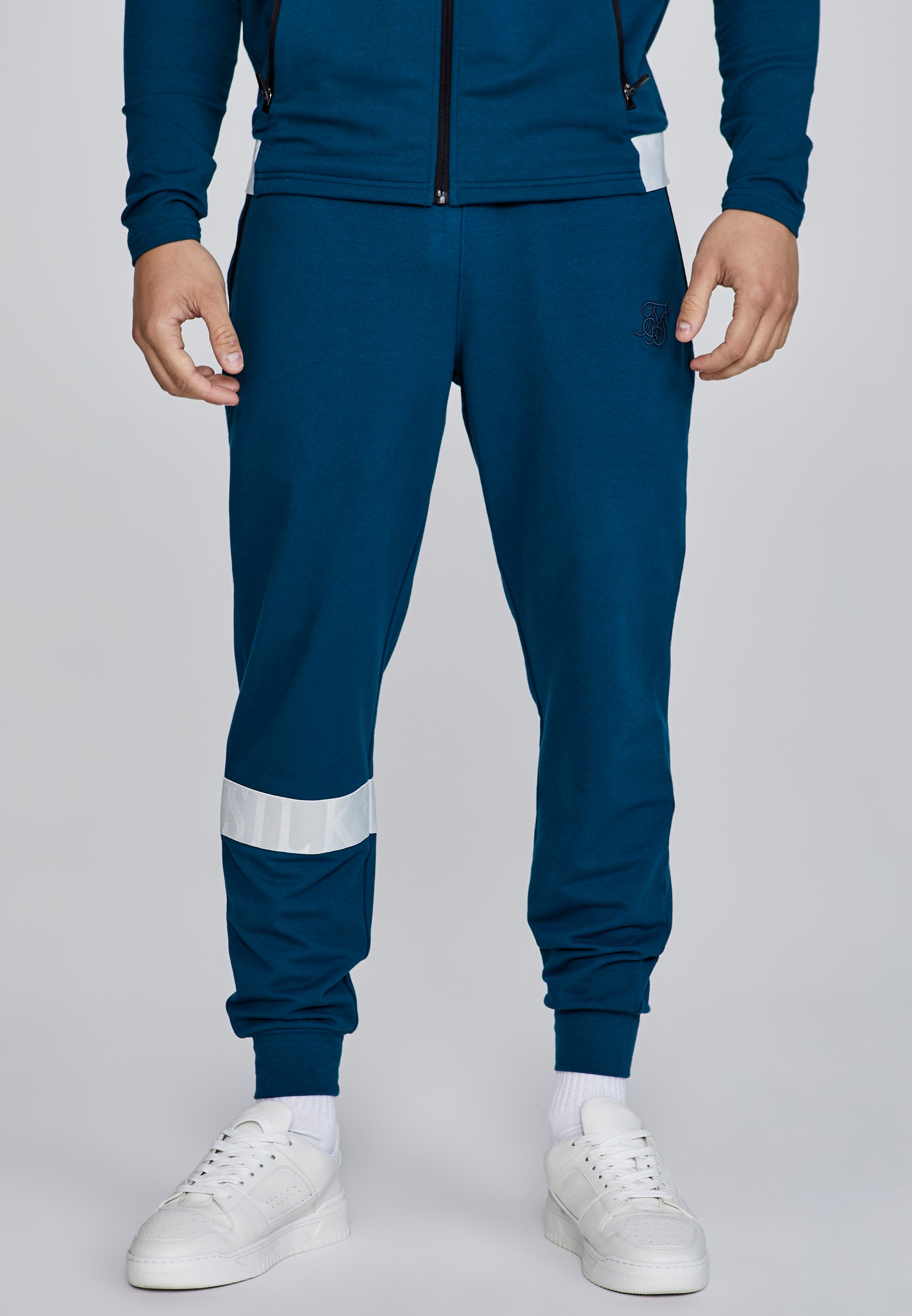 Dynamic Joggers in Blue Pantalon SikSilk
