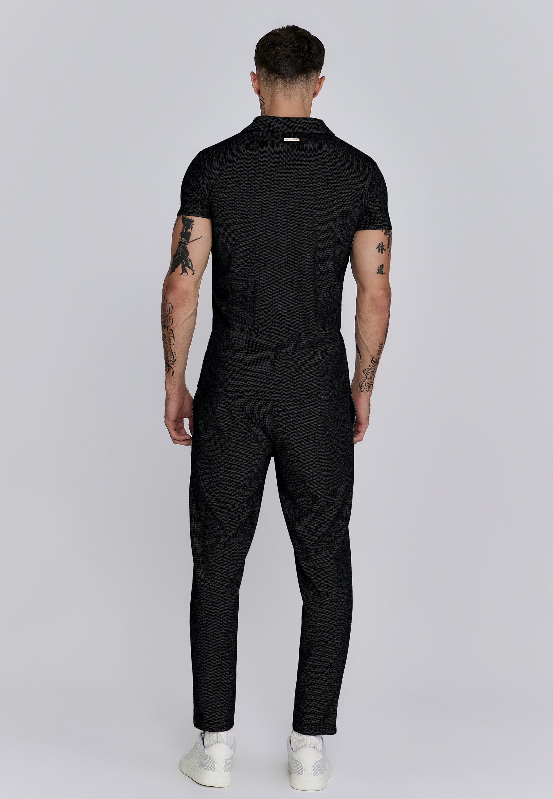 T-shirt Smart en Black T-shirts SikSilk