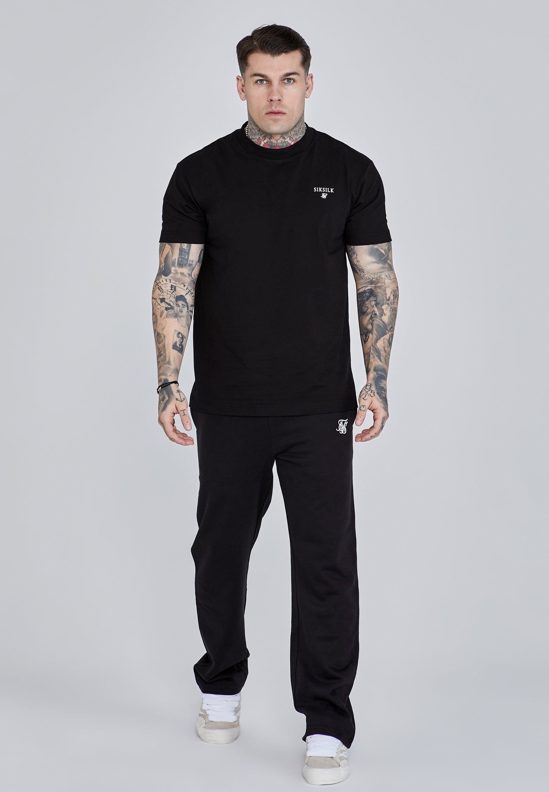 Track Pants in Black Pantalons SikSilk