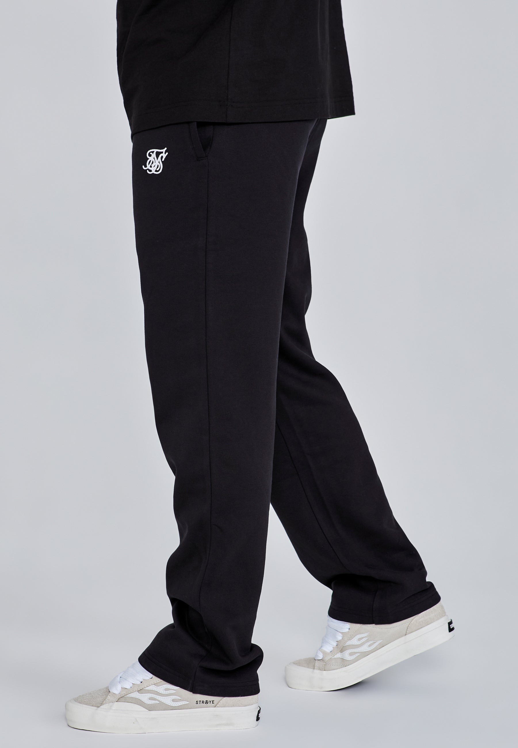 Track Pants in Black Pantalons SikSilk