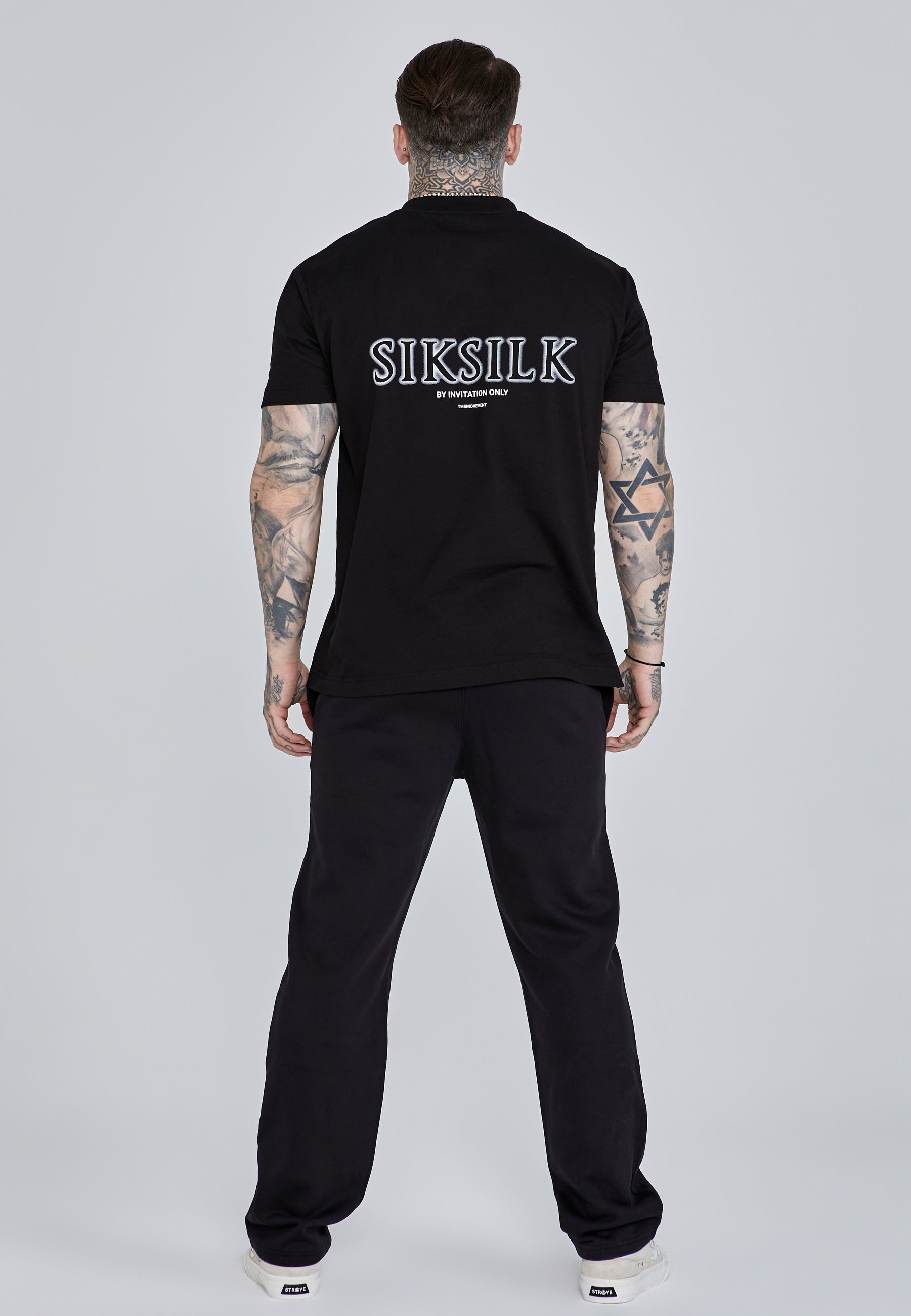 Track Pants in Black Pantalons SikSilk