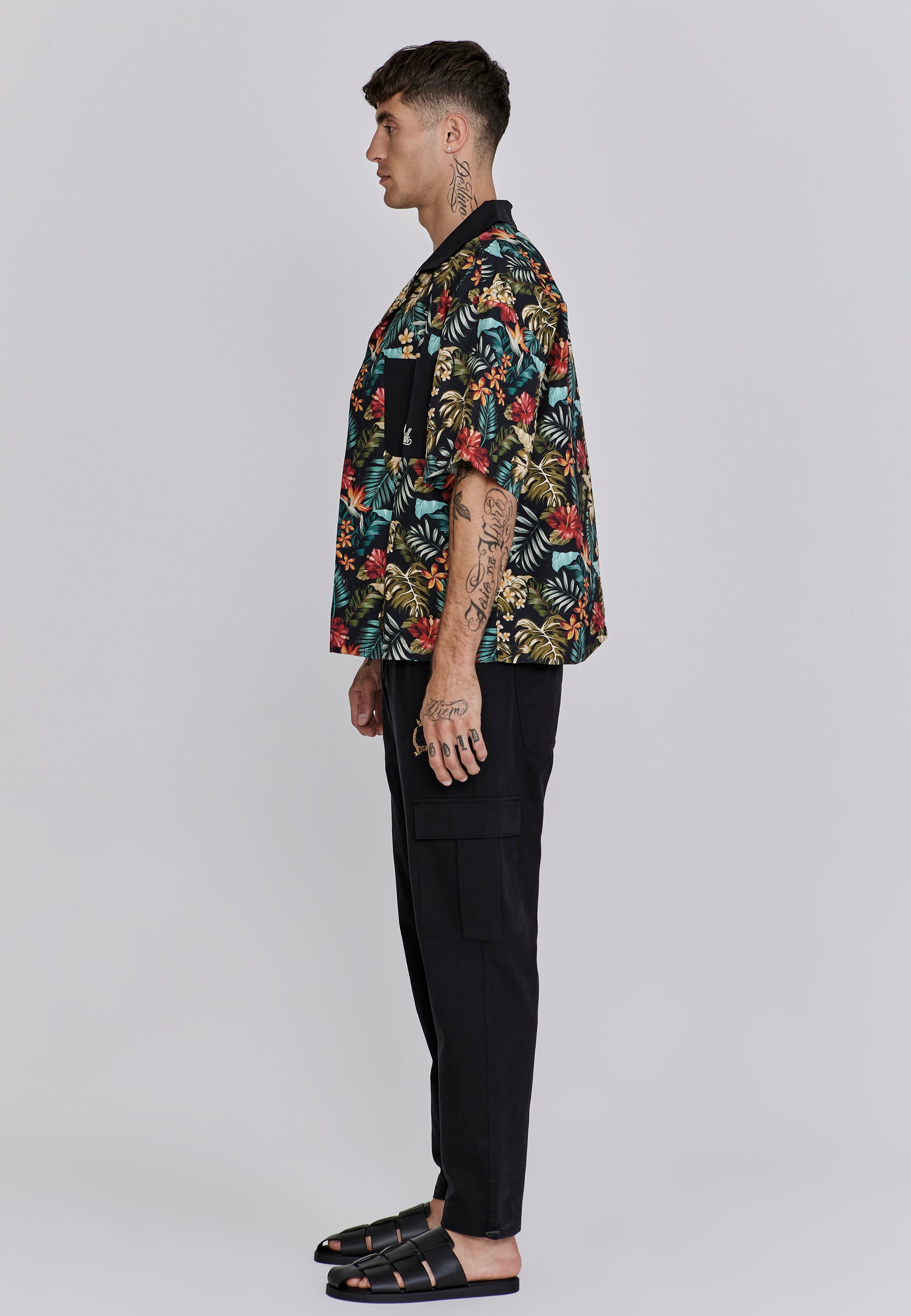 Resort Shirt in Multi Chemises SikSilk