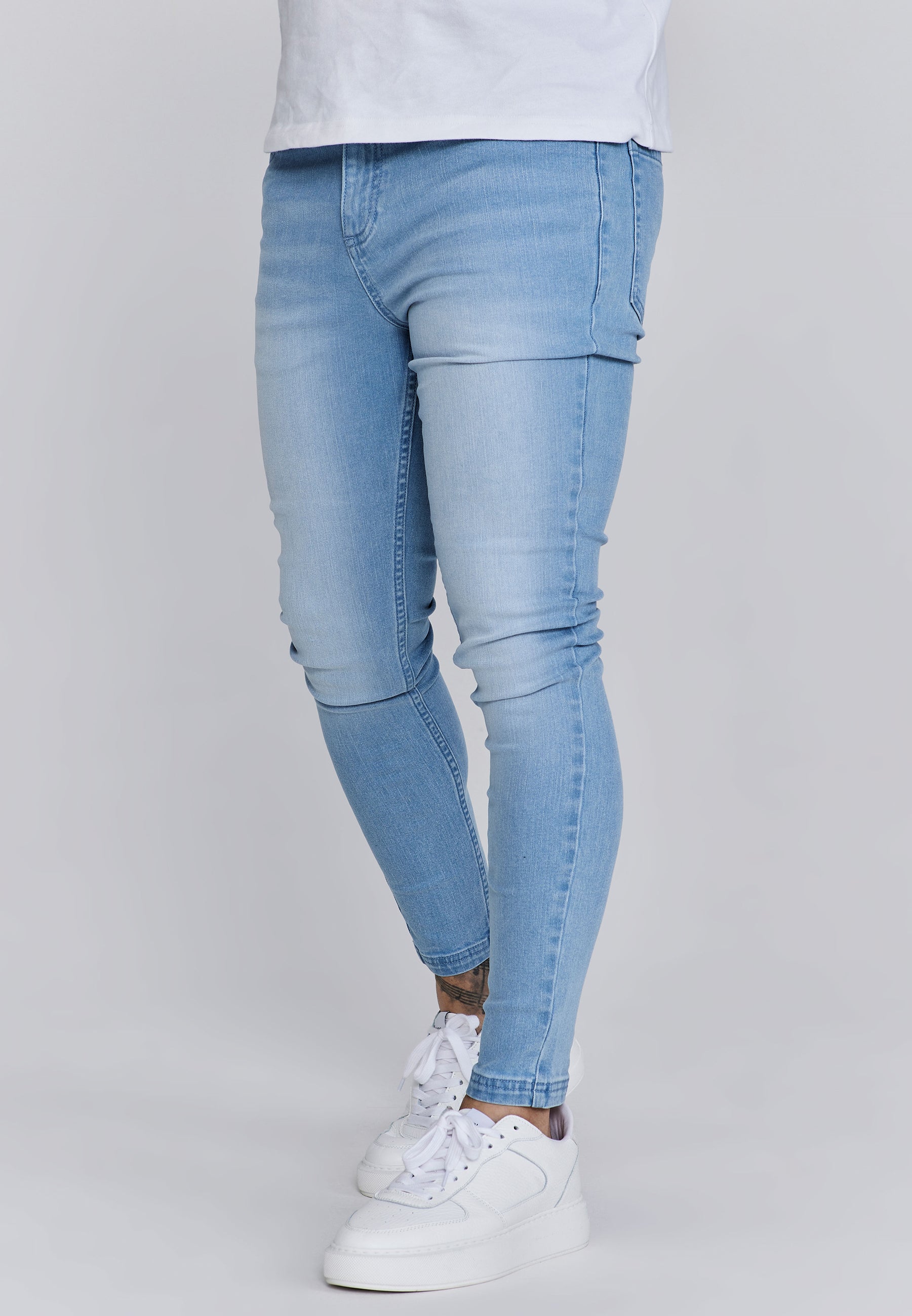 Jeans skinny en bleu Jeans SikSilk