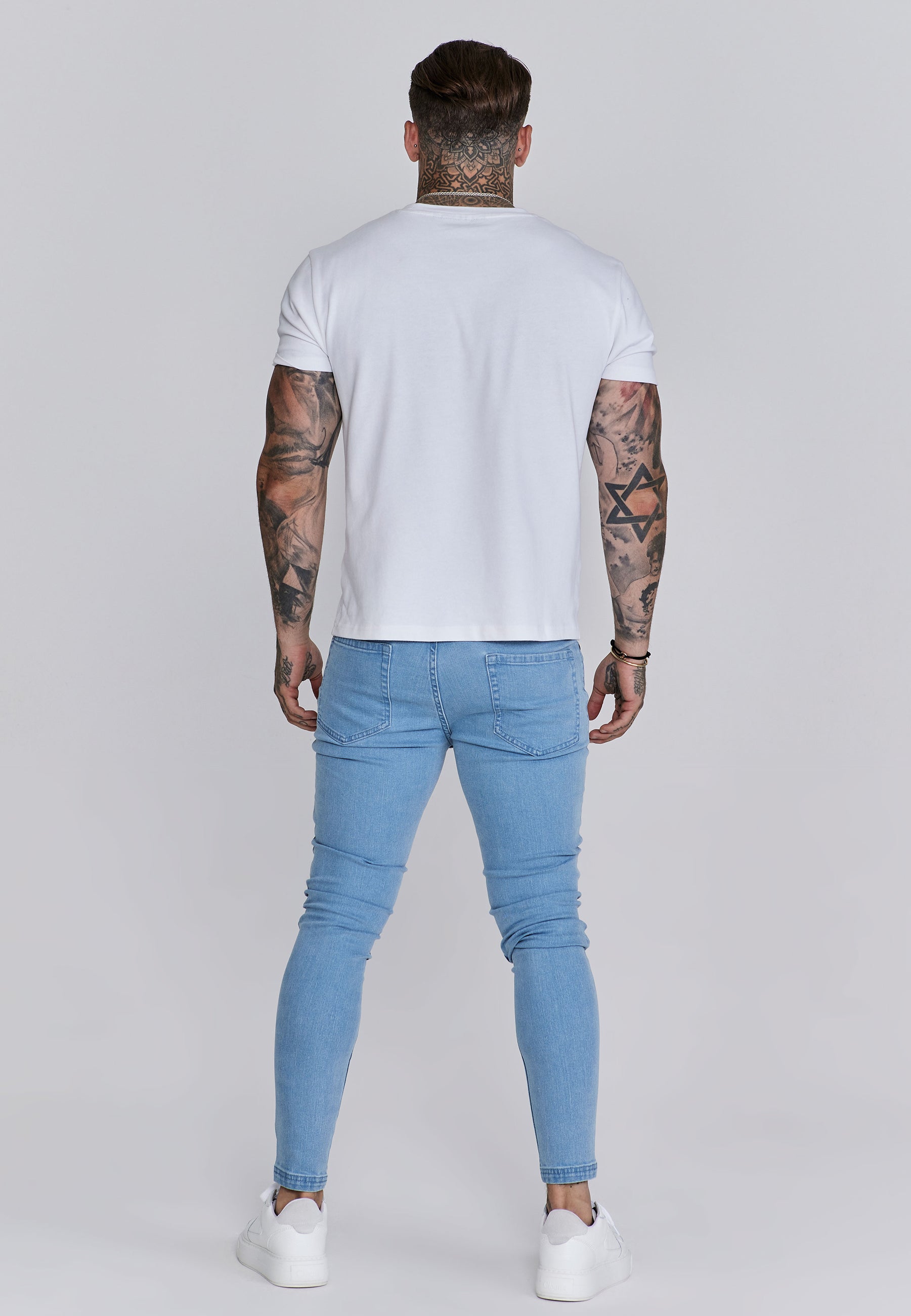 Jeans skinny en bleu Jeans SikSilk
