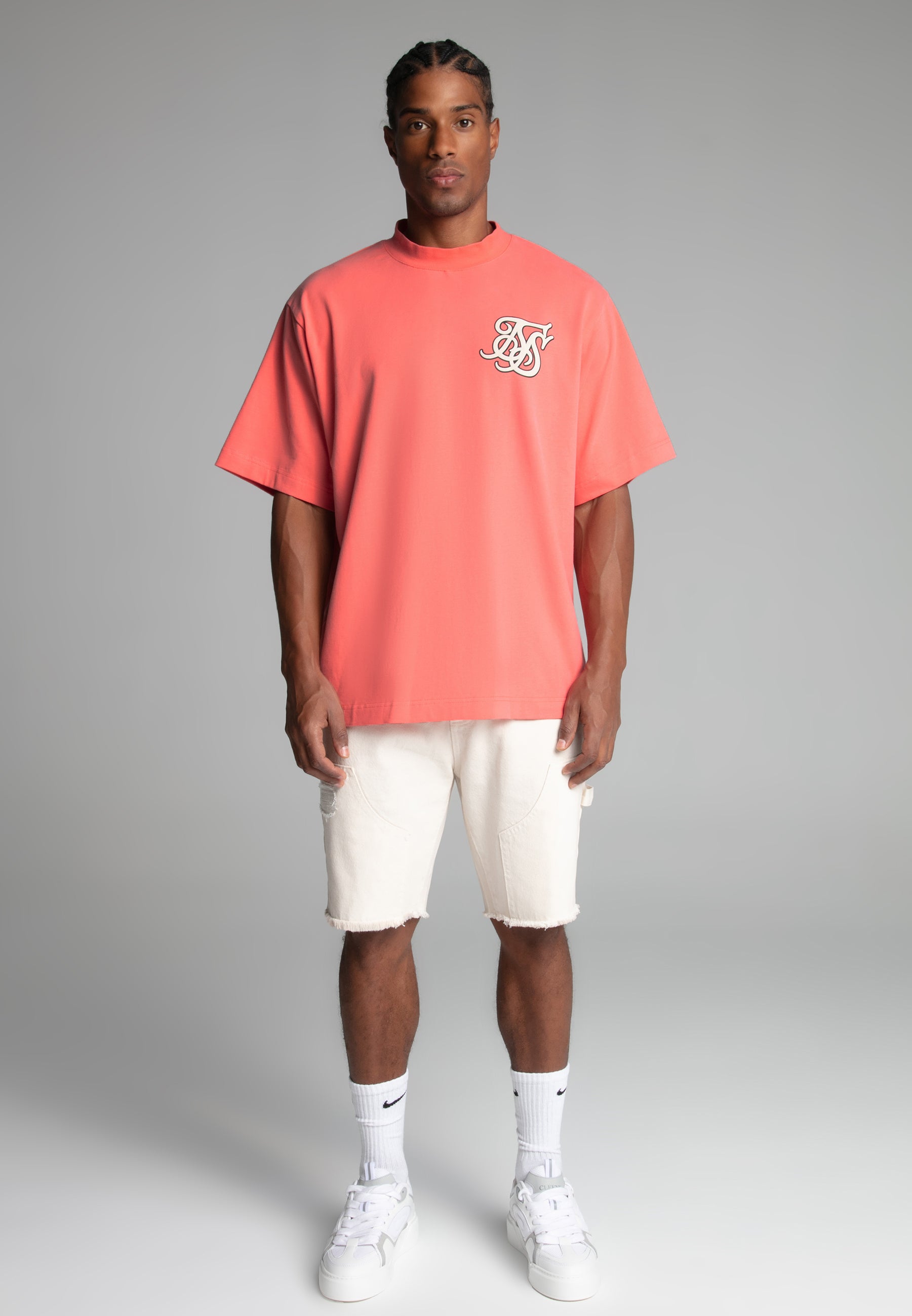 Logo T-shirt rose T-shirts SikSilk