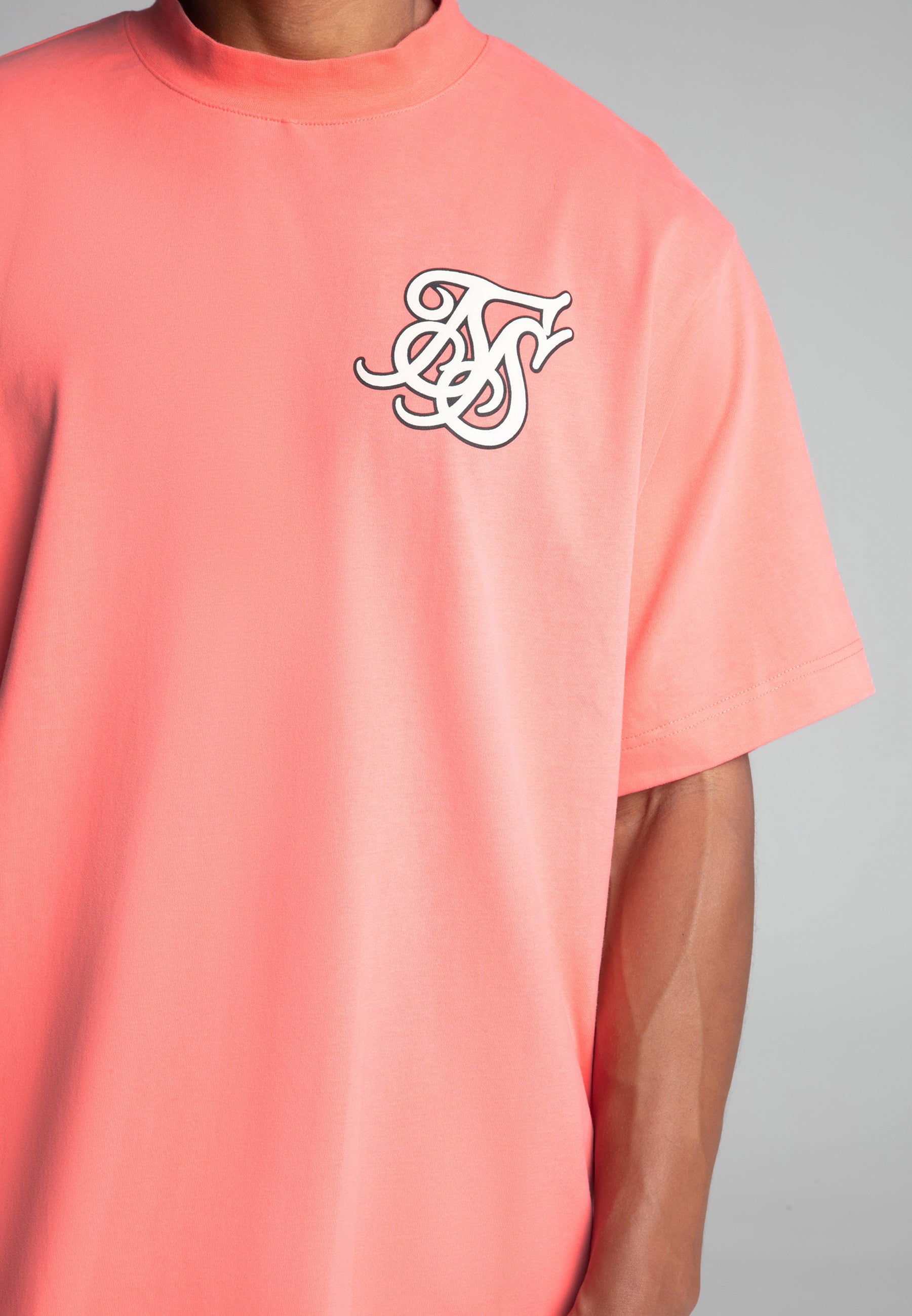 Logo T-shirt rose T-shirts SikSilk