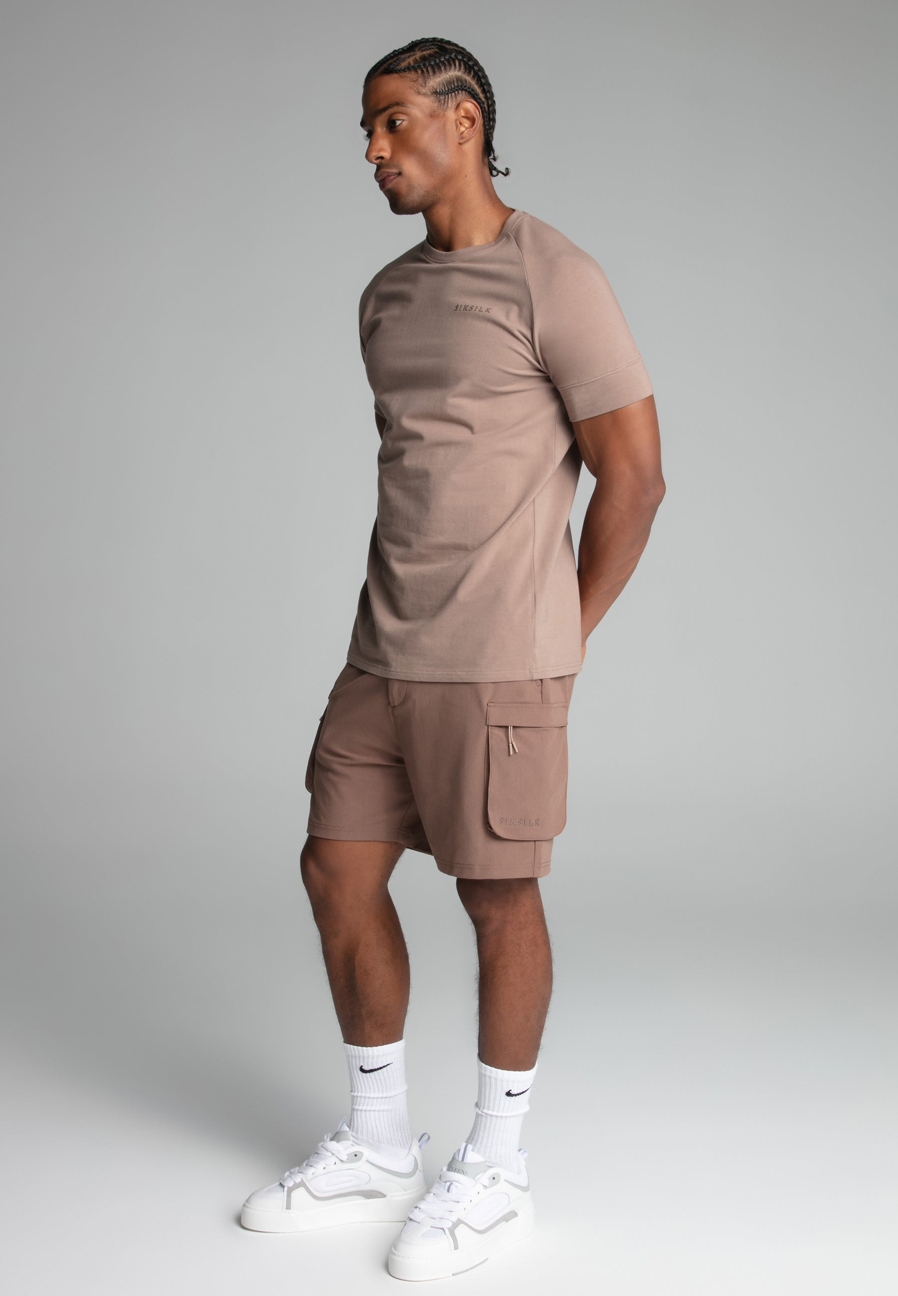 Short Smart Cargo dans Short Brown SikSilk