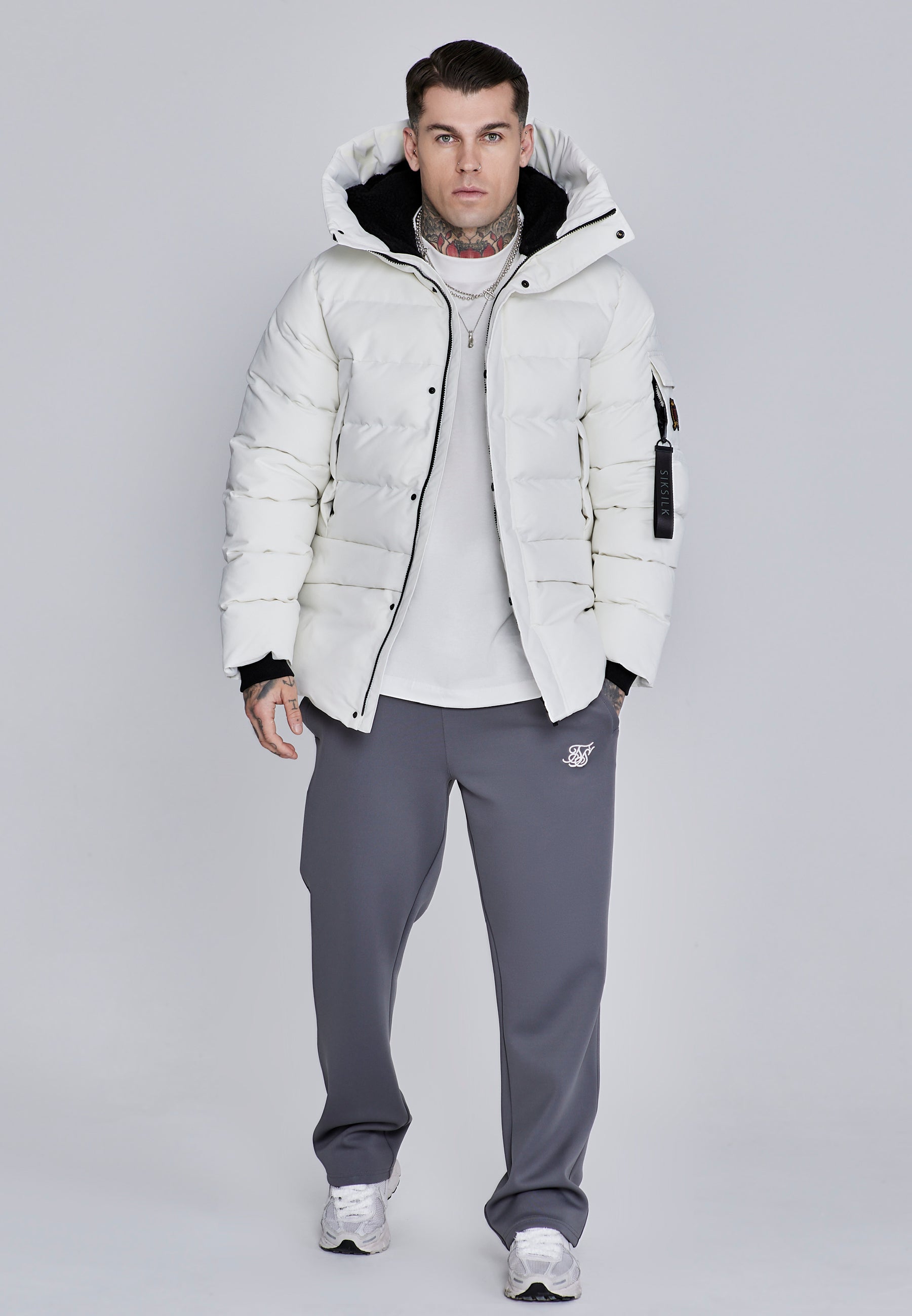 Parka en écru Vestes SikSilk