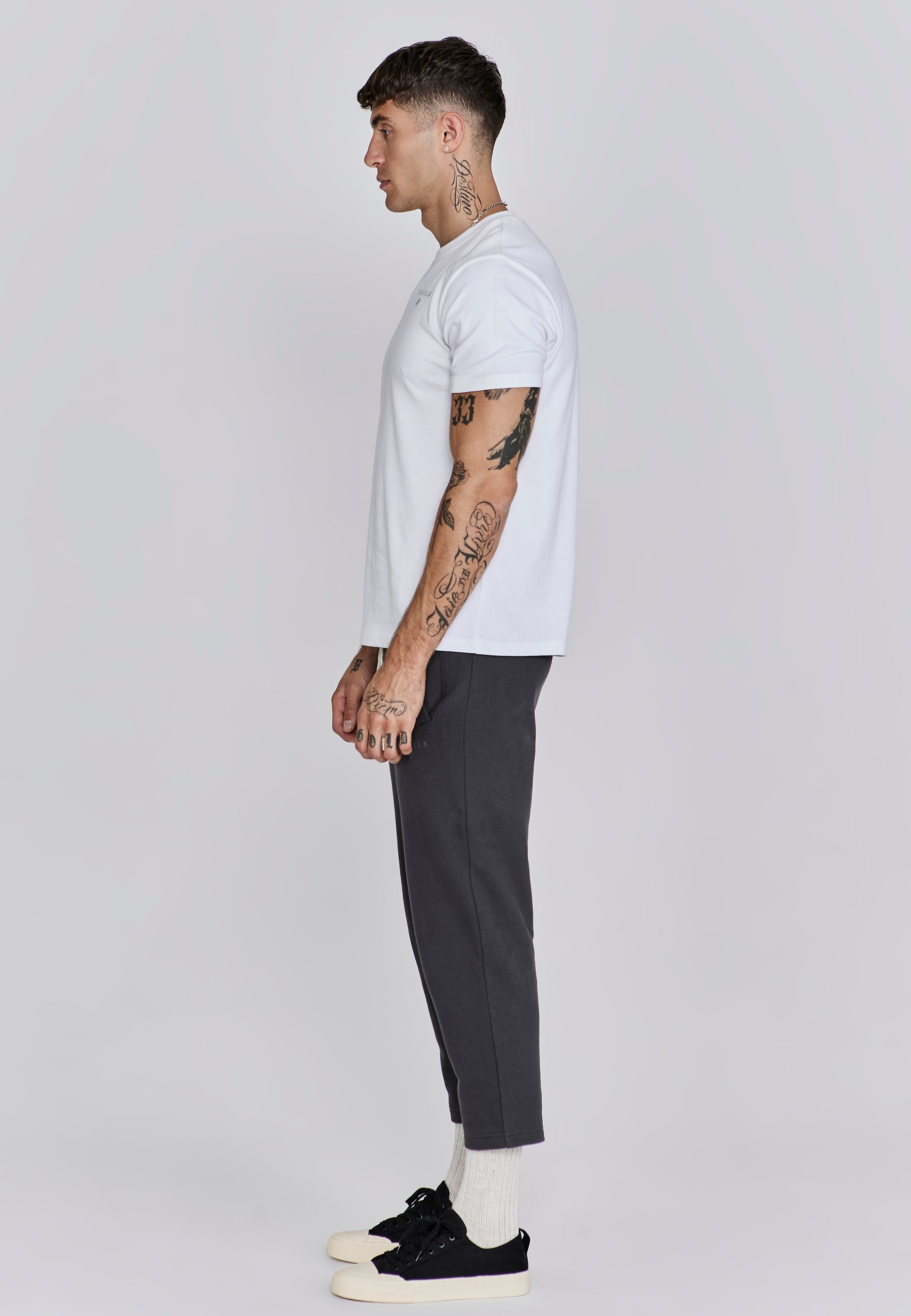 T-shirt Relaxed Fit en blanc T-shirts SikSilk