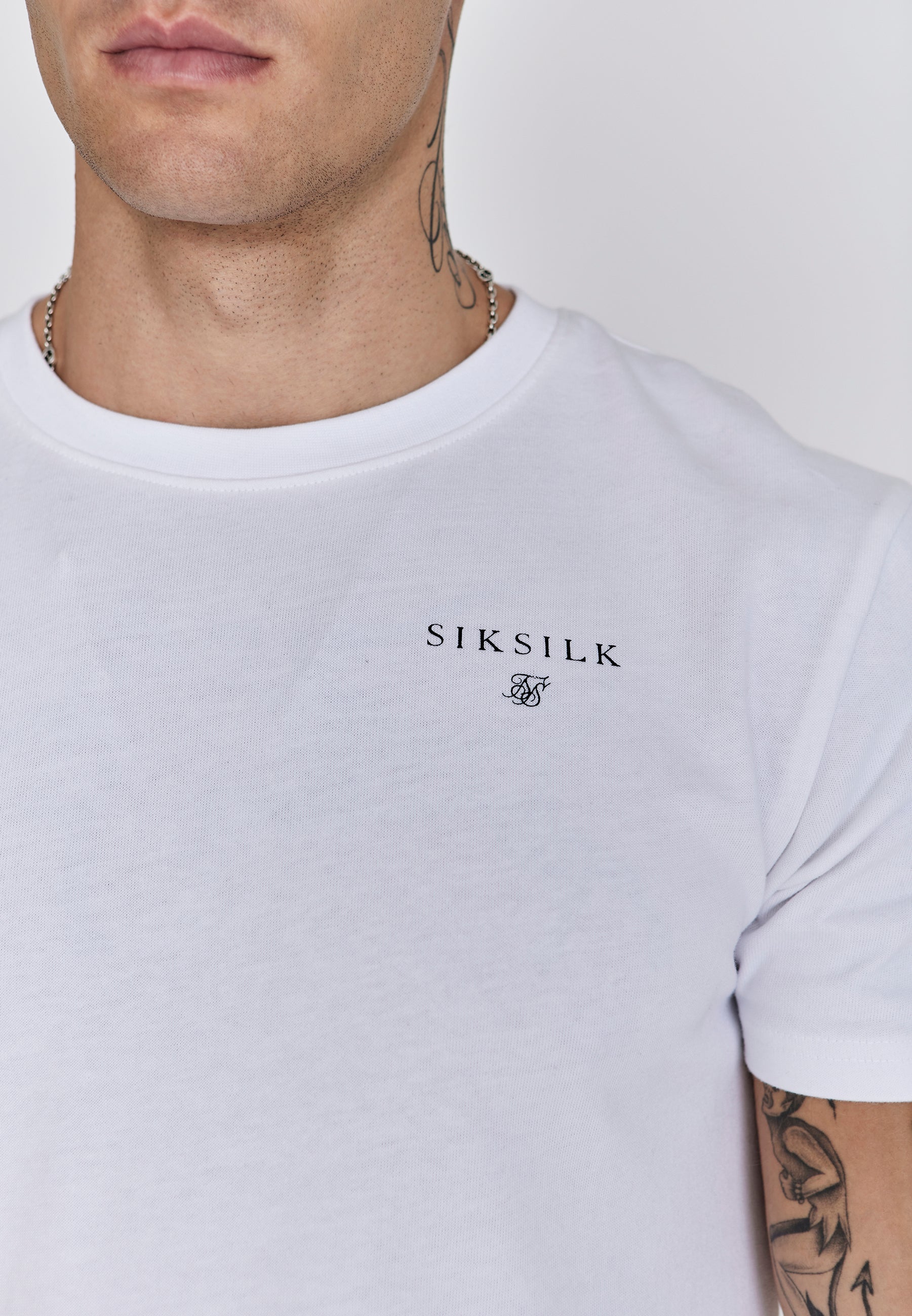T-shirt Relaxed Fit en blanc T-shirts SikSilk