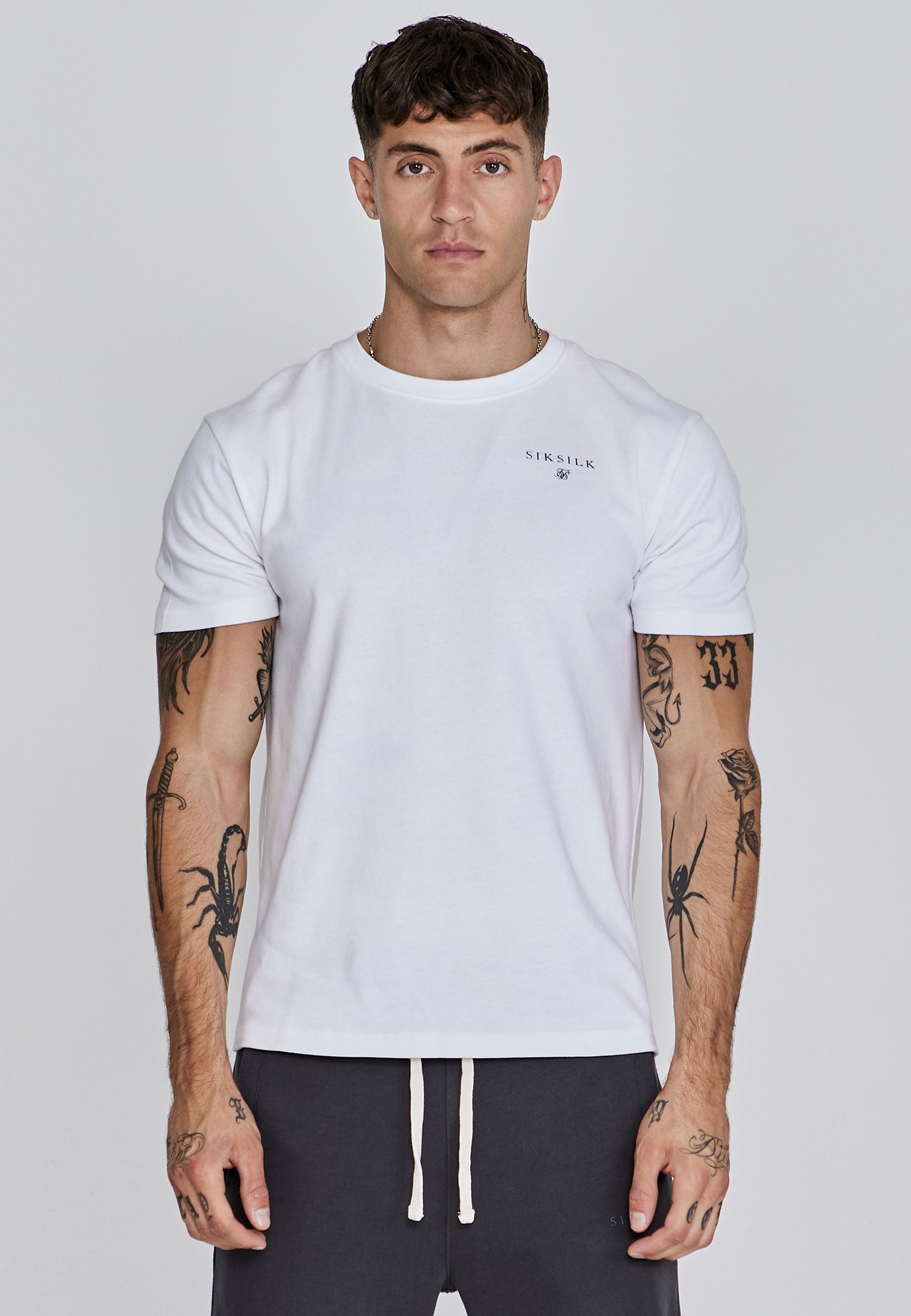 T-shirt Relaxed Fit en blanc T-shirts SikSilk