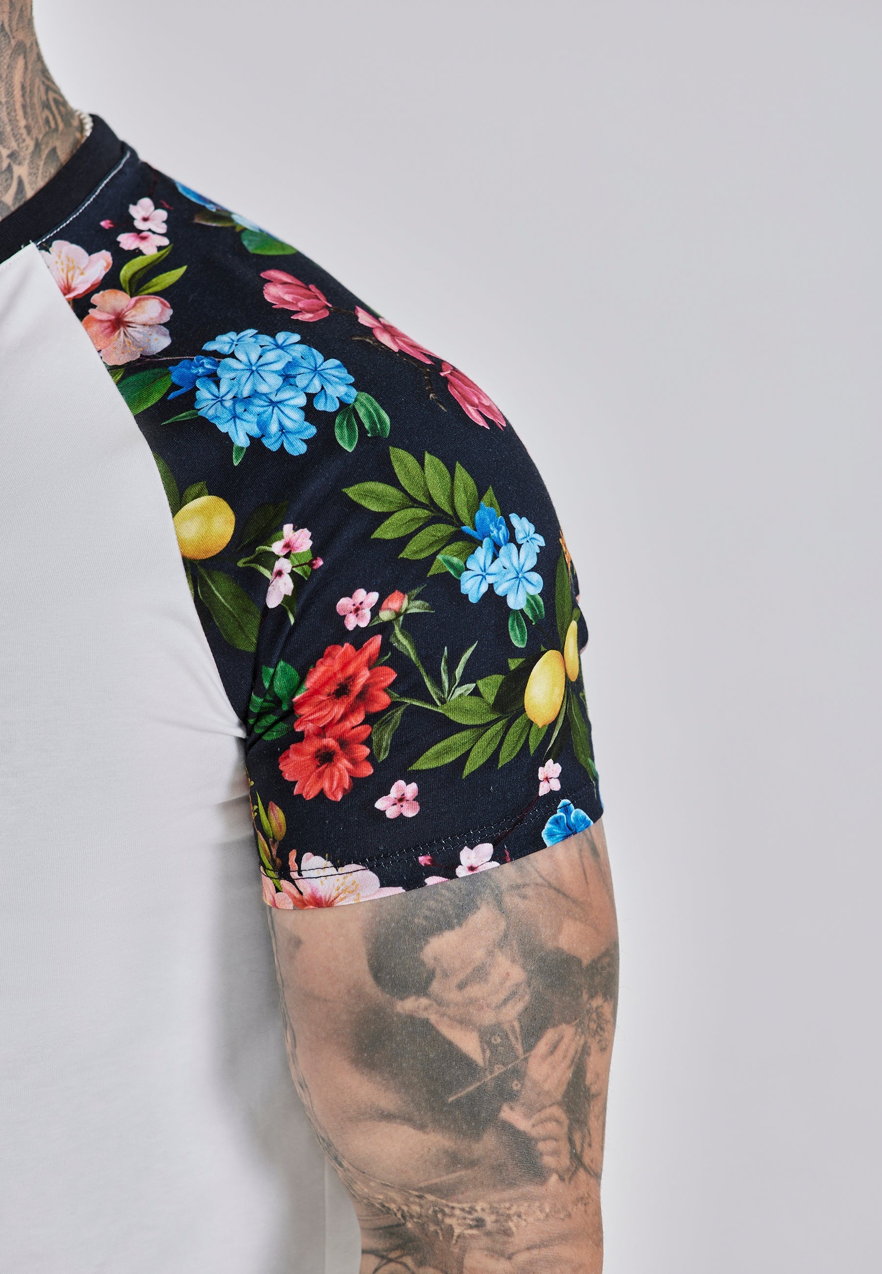 T-shirt raglan écru Multi T-shirts SikSilk