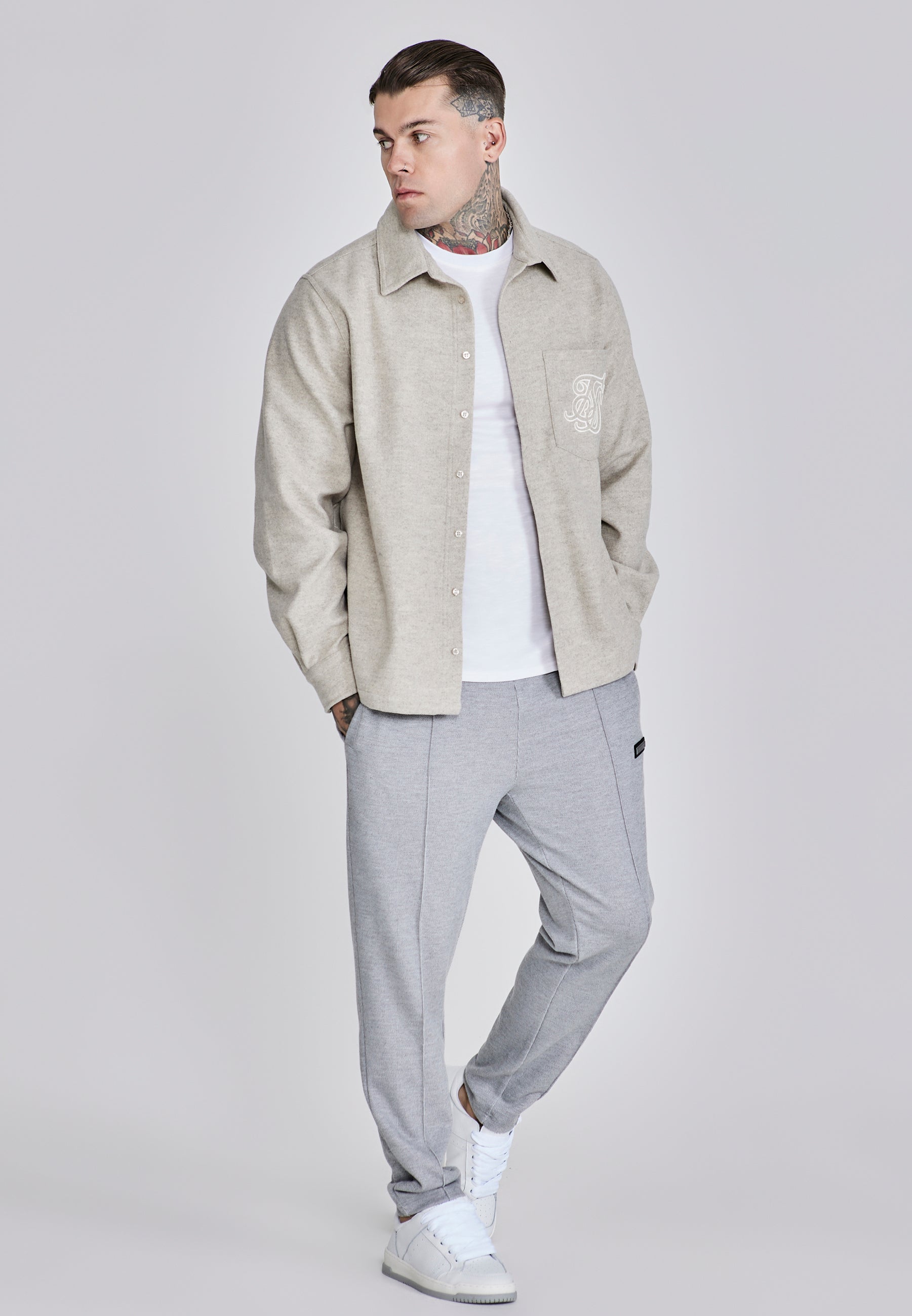 Survêtement en beige Chemises SikSilk