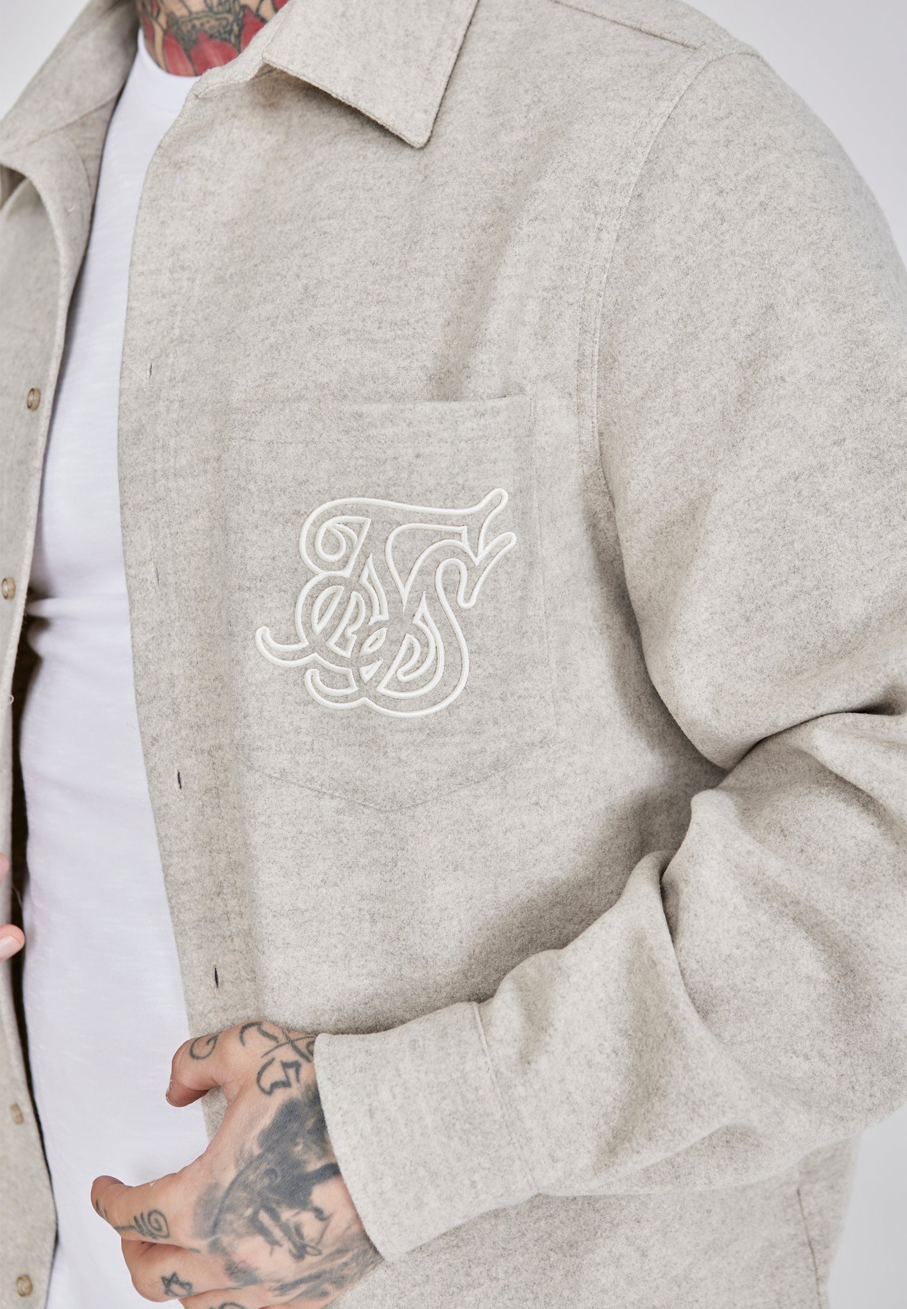 Survêtement en beige Chemises SikSilk