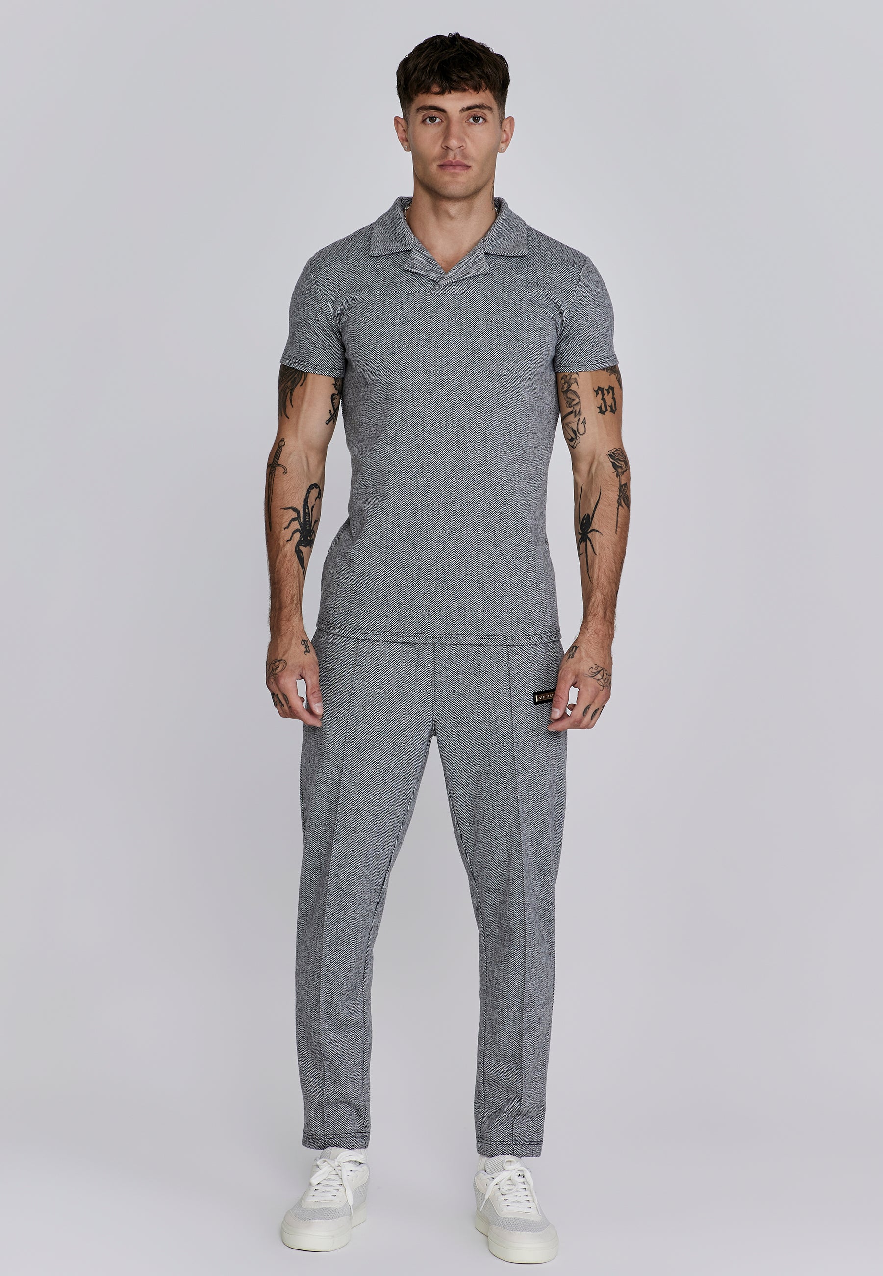 T-shirt Smart en Grey T-shirts SikSilk
