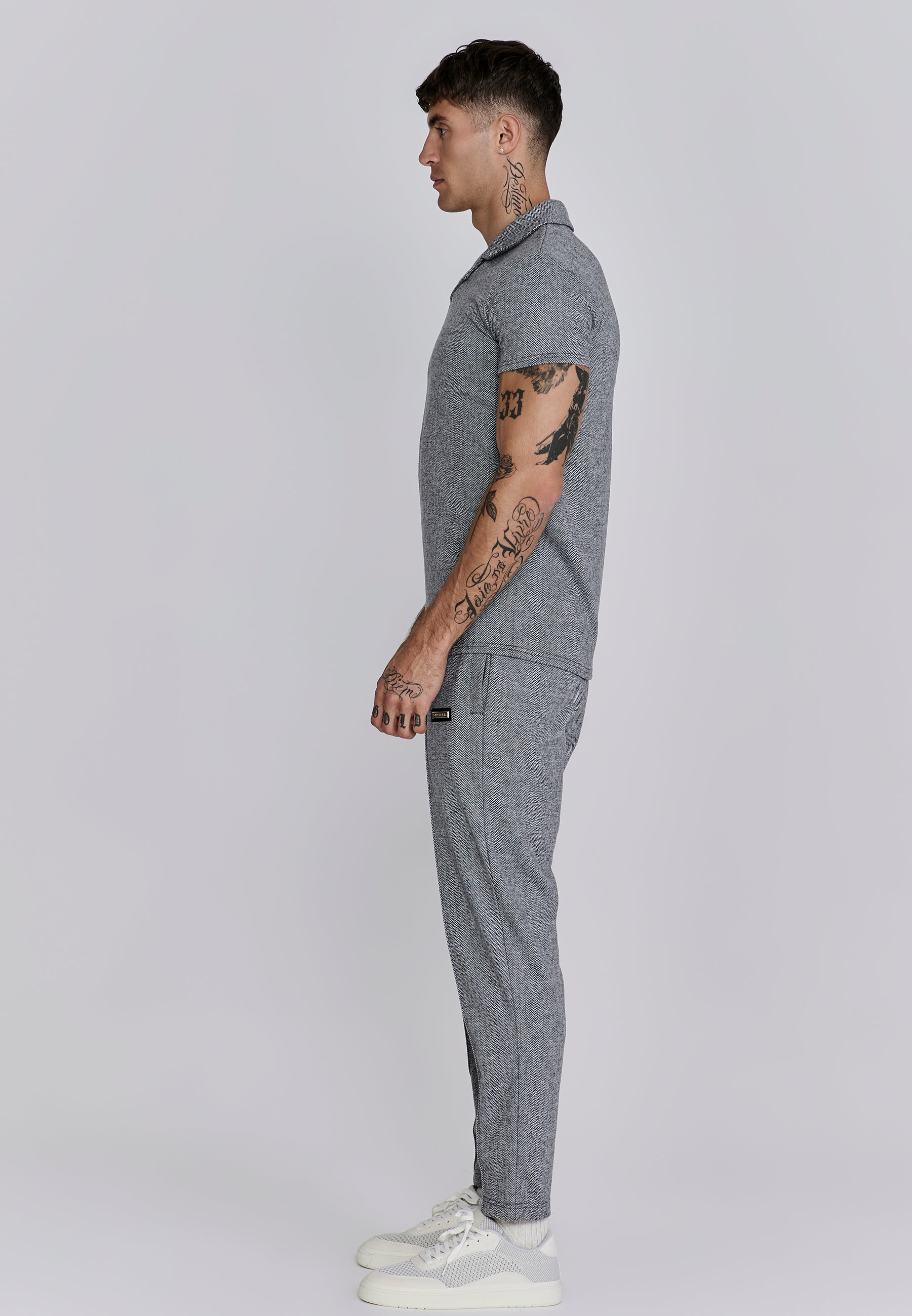 T-shirt Smart en Grey T-shirts SikSilk