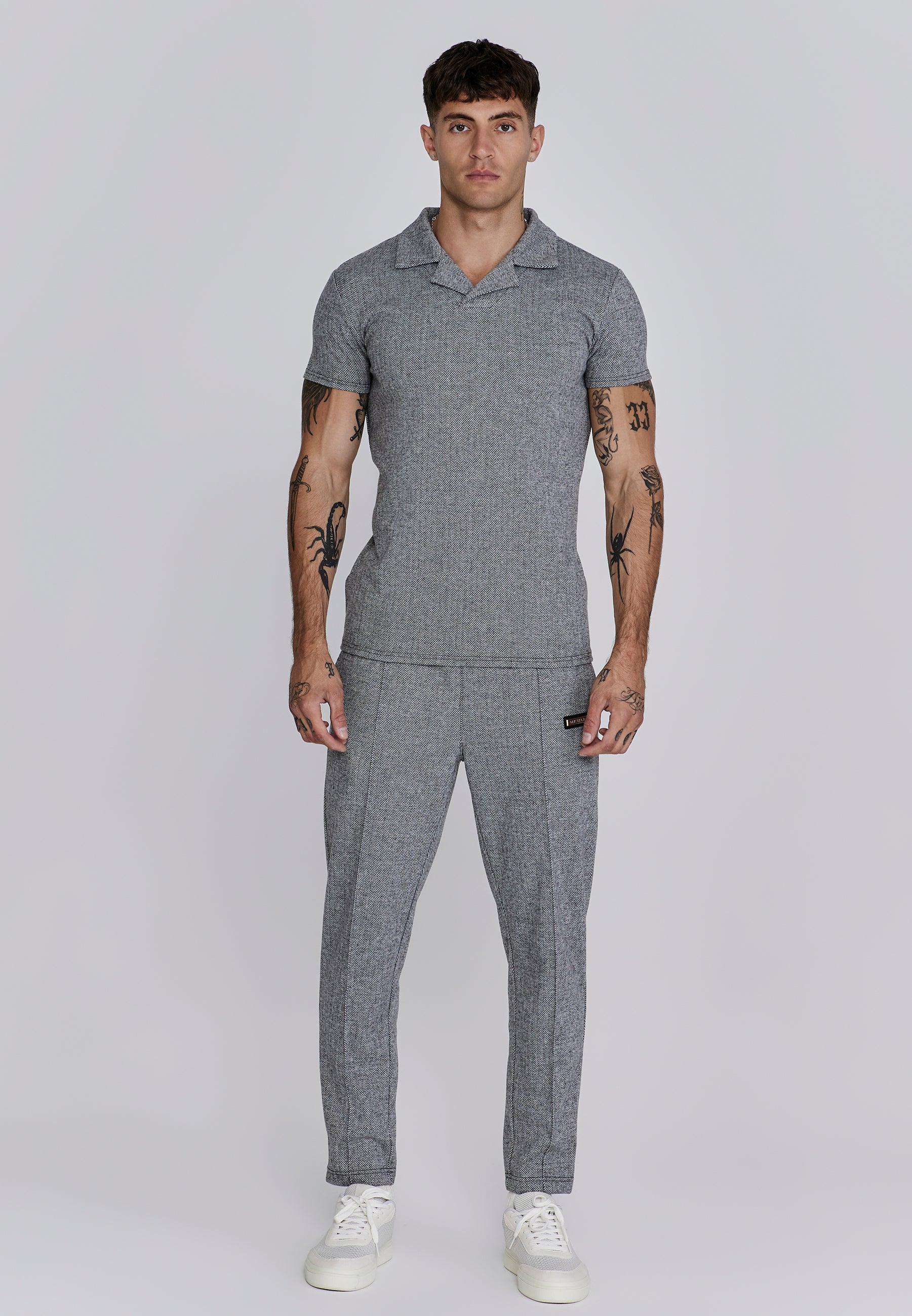 Smart Jogger in Grey Pantalon SikSilk