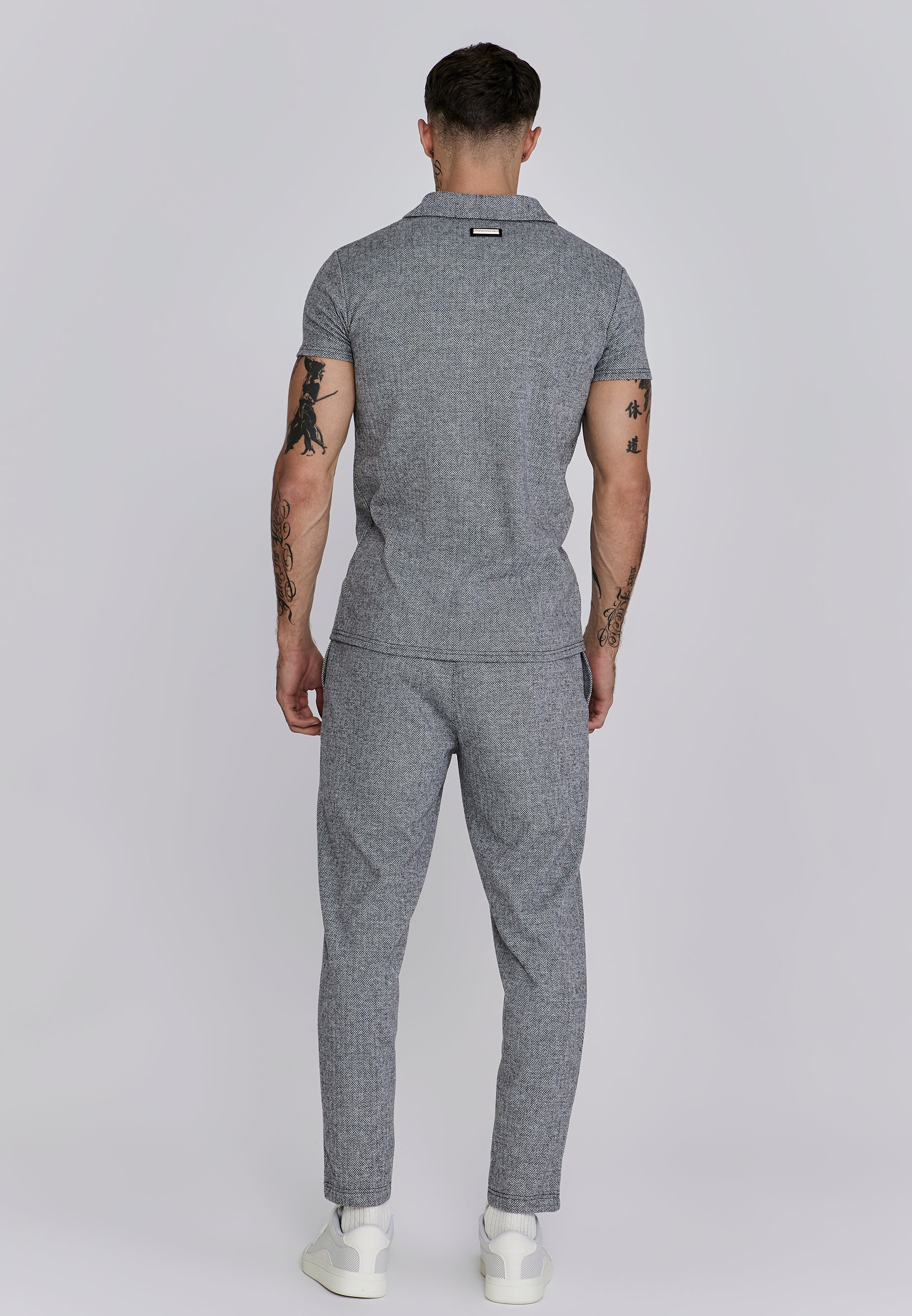Smart Jogger in Grey Pantalon SikSilk