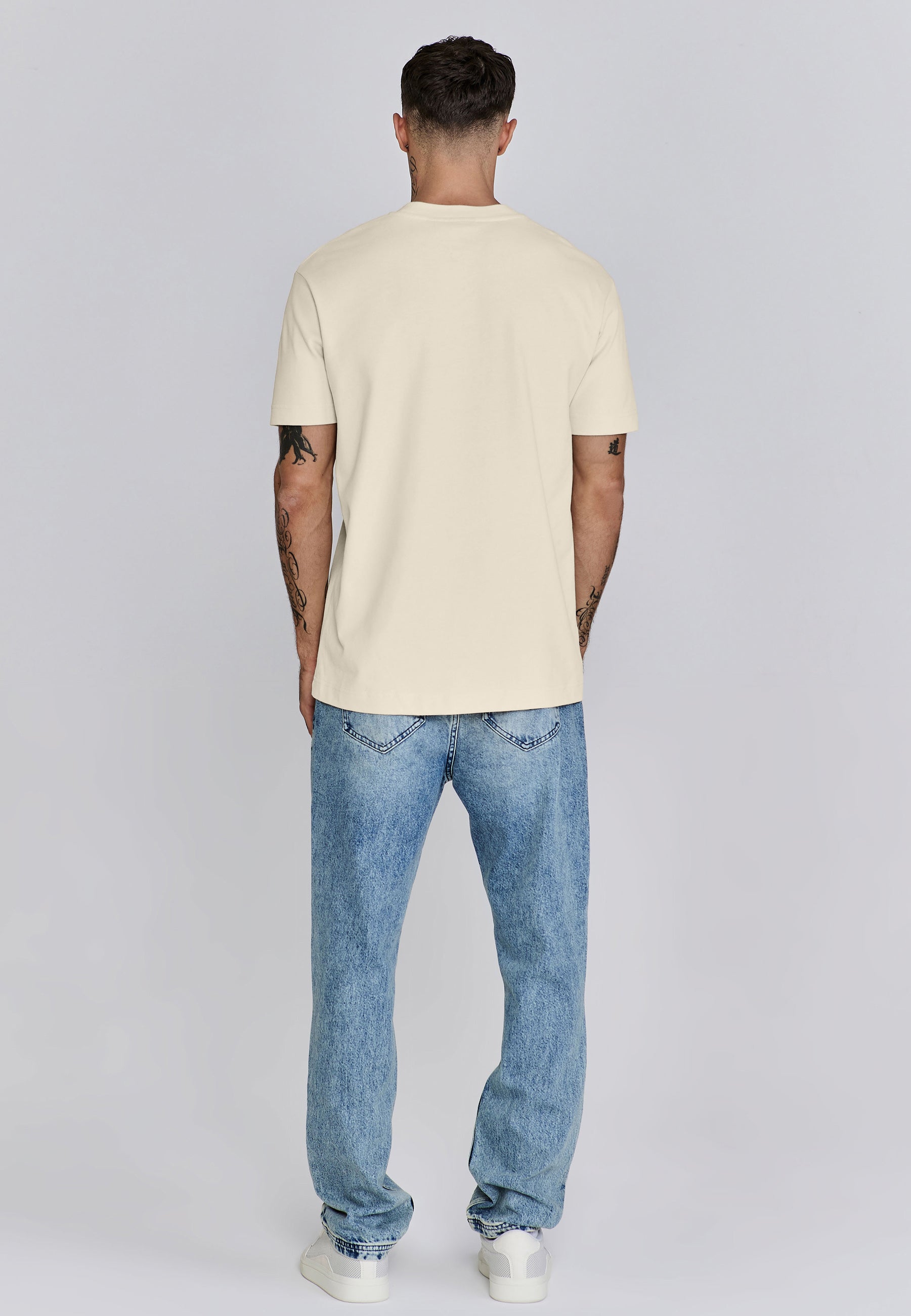 T-shirt Signature en écru T-shirts SikSilk