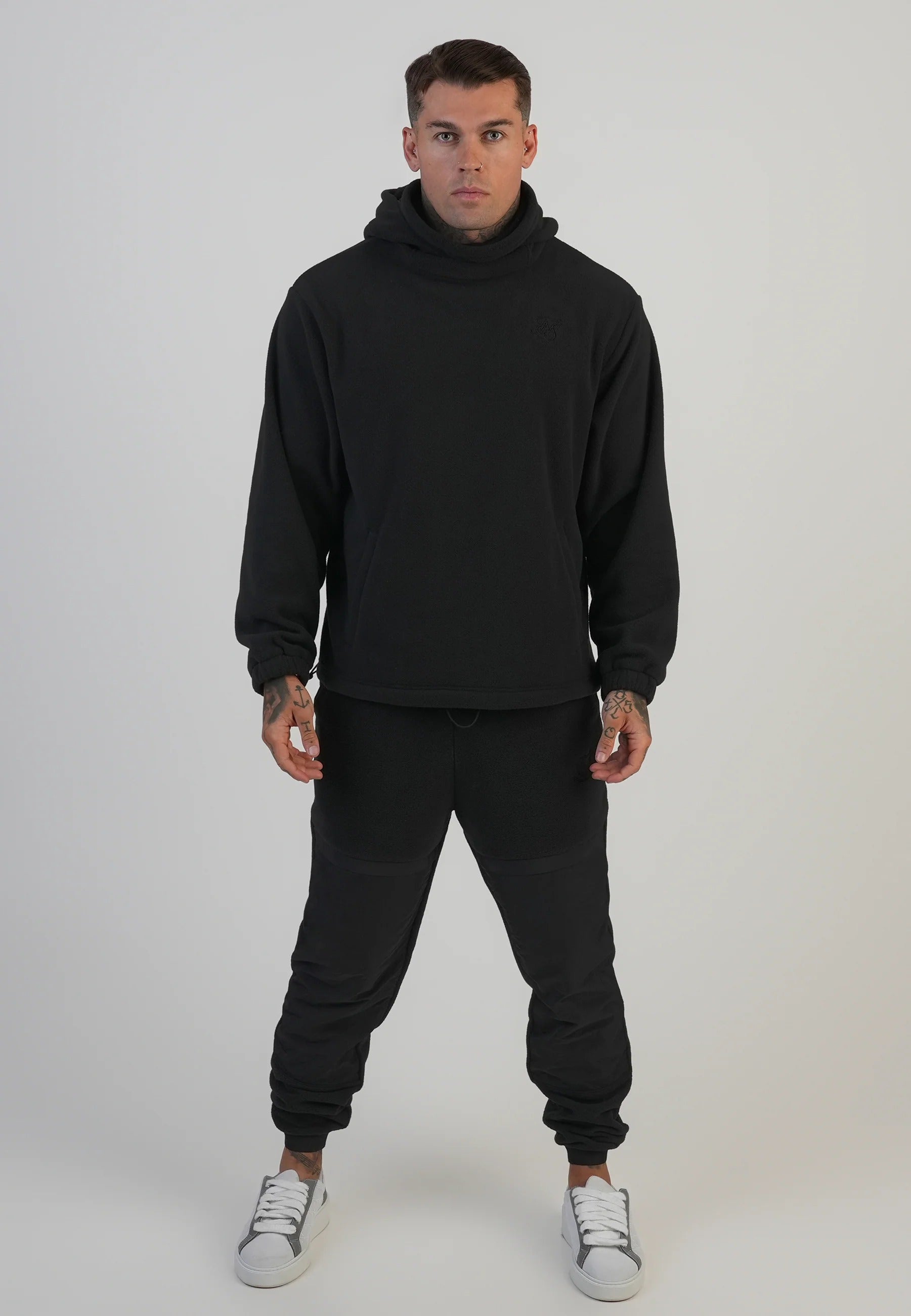 Polar Fleece Joggers en noir