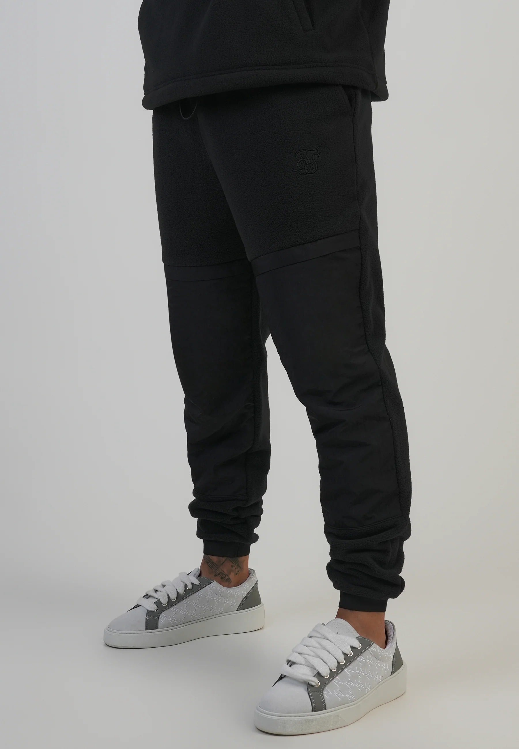 Polar Fleece Joggers en noir