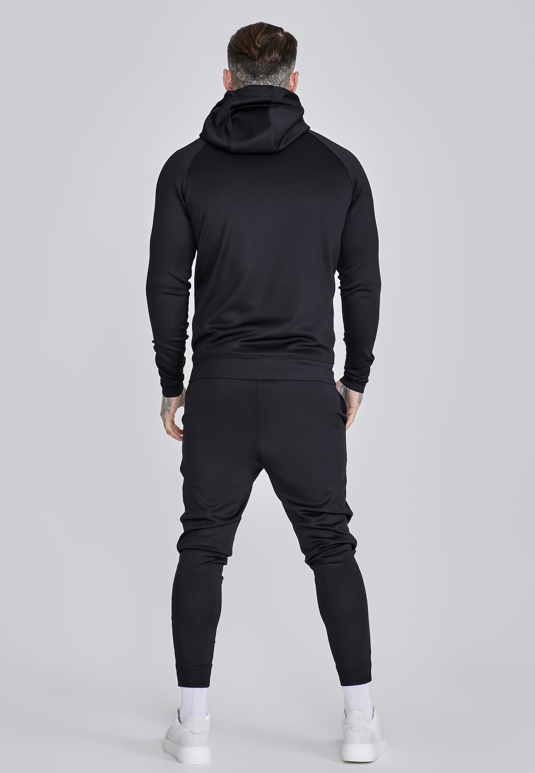 Ensemble Hoodie et Joggers en Noir Sets SikSilk