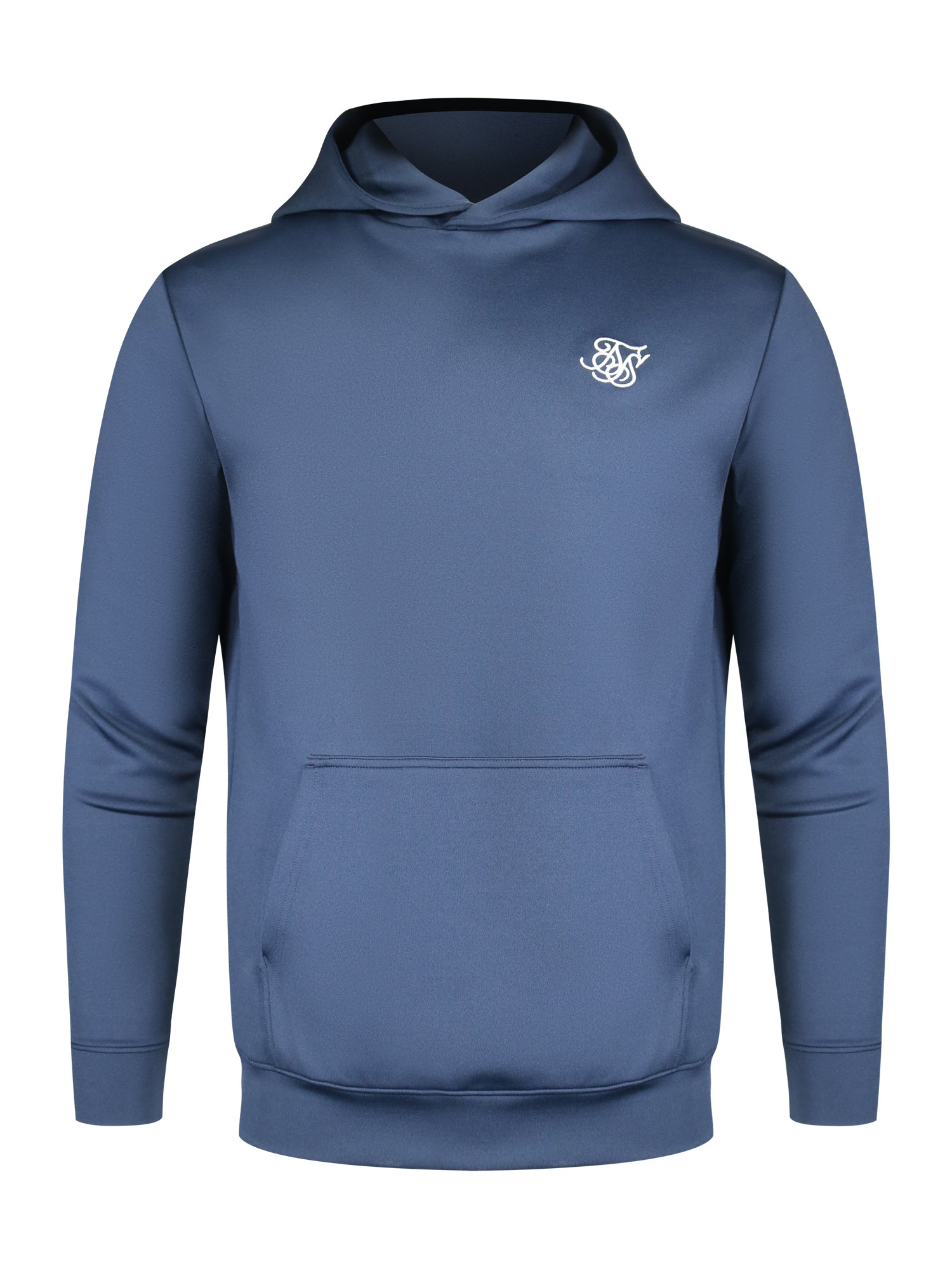 Sweat à capuche Essentials Poly en bleu marine
