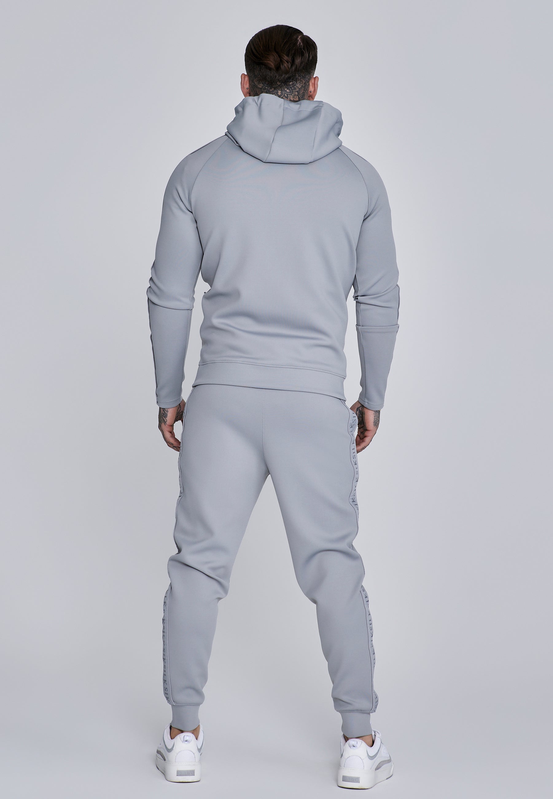 Hoodie And Joggers Set in Grey