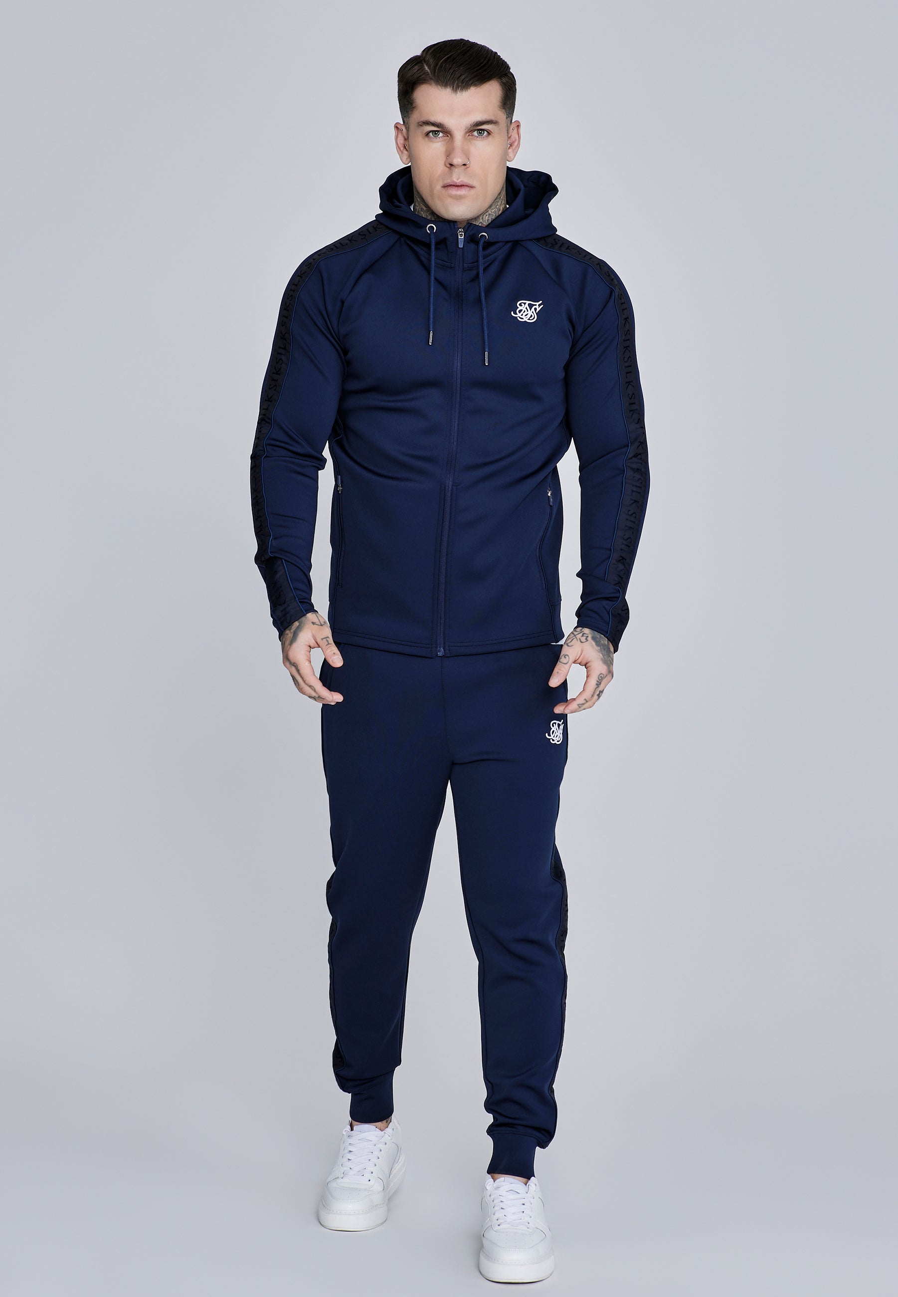 Ensemble Hoodie And Joggers à Marine Sets SikSilk