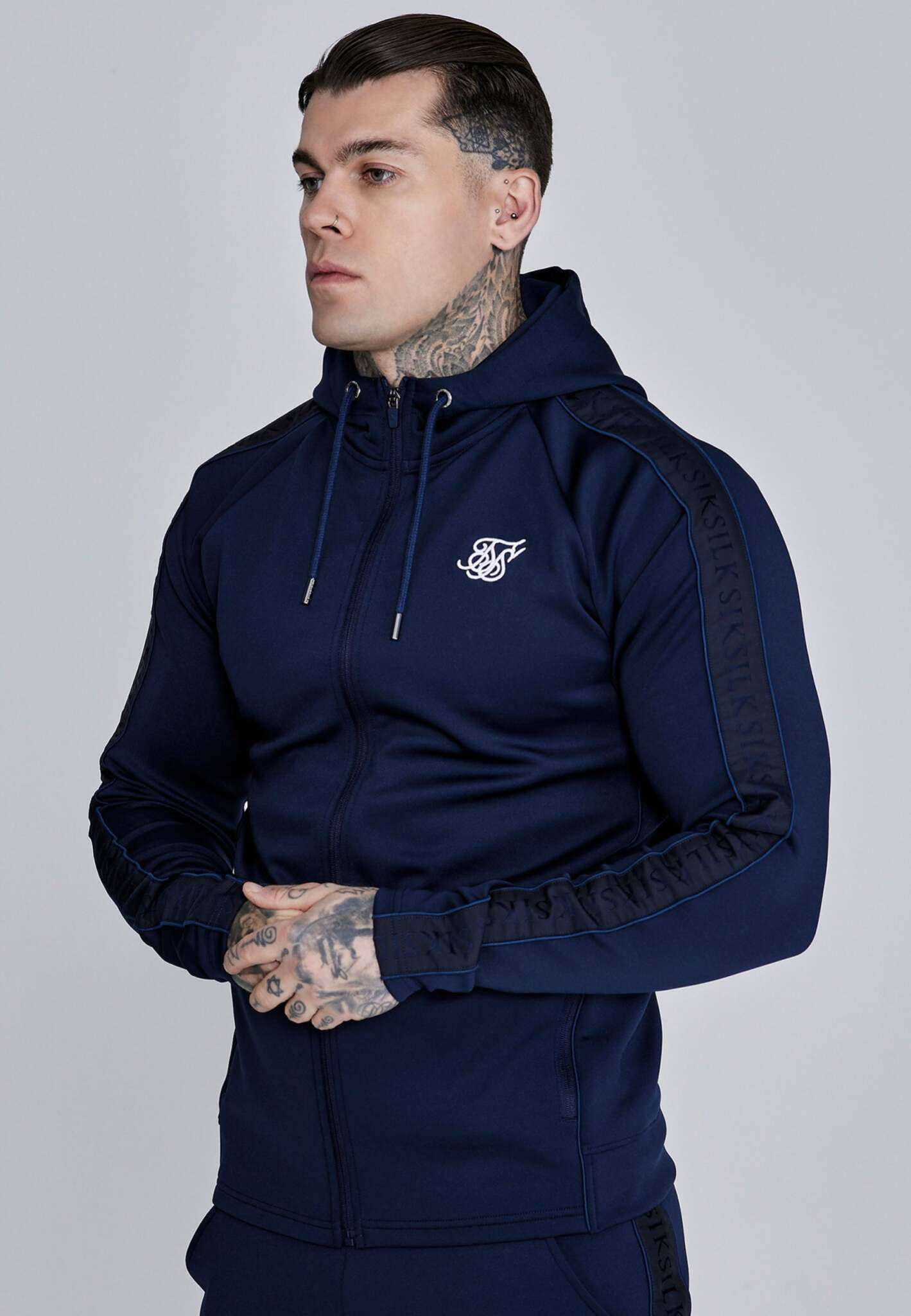 Ensemble Hoodie And Joggers à Marine Sets SikSilk