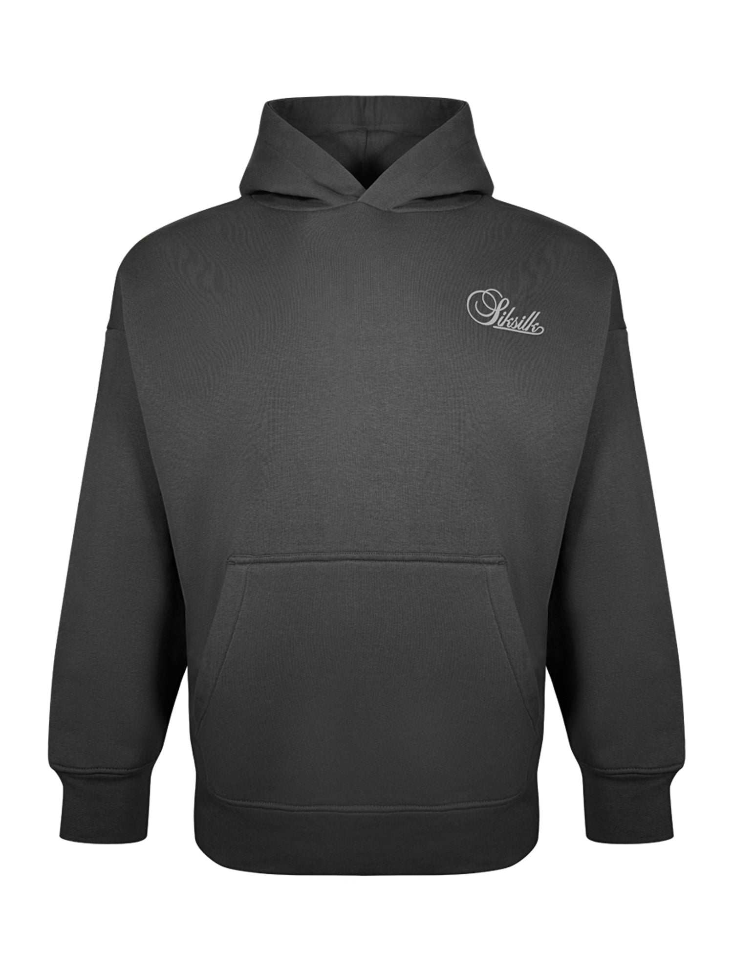 Essentials Hoodie in Black Sweat à capuche SikSilk